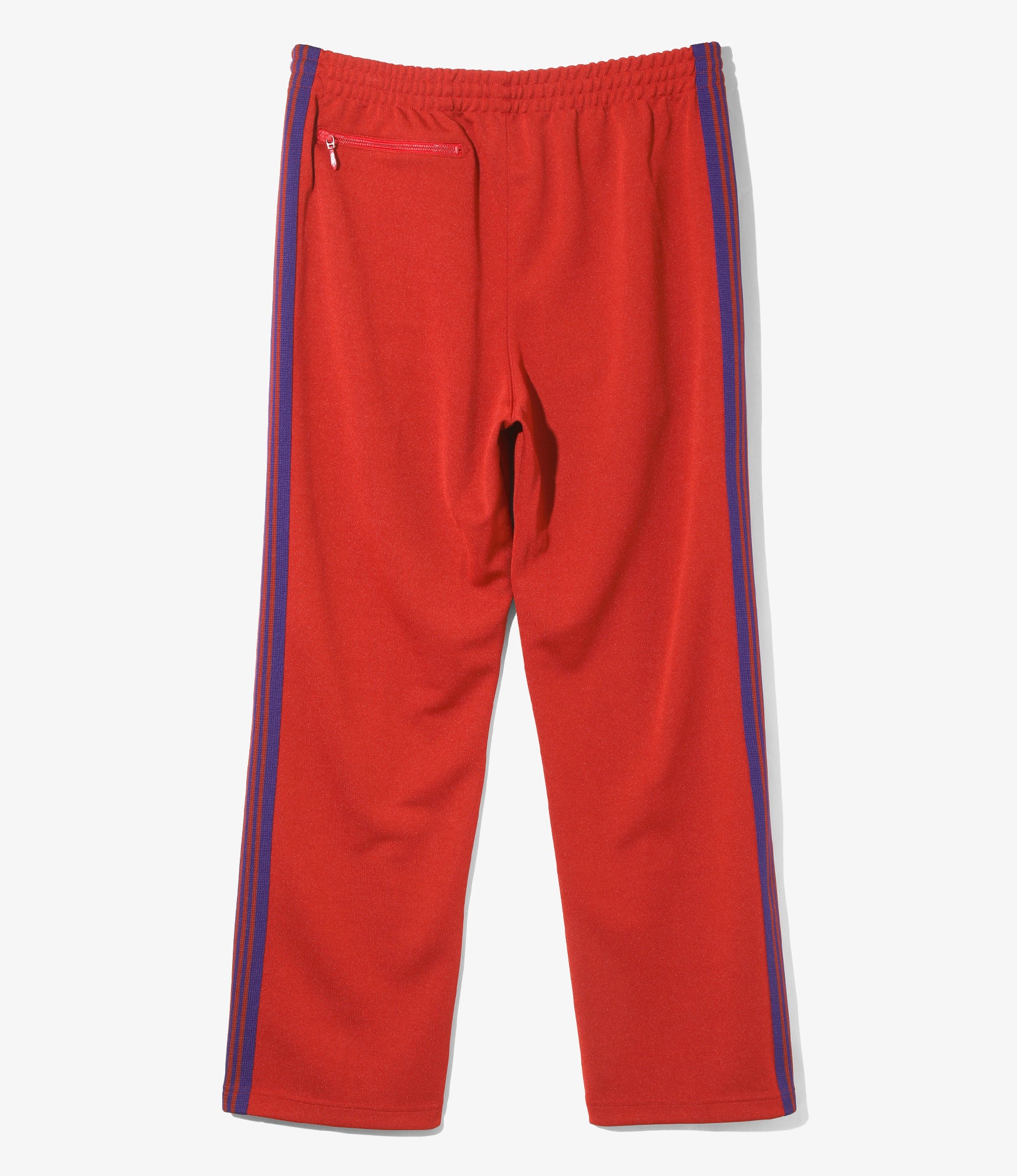Track Pant - Red - Poly Smooth
