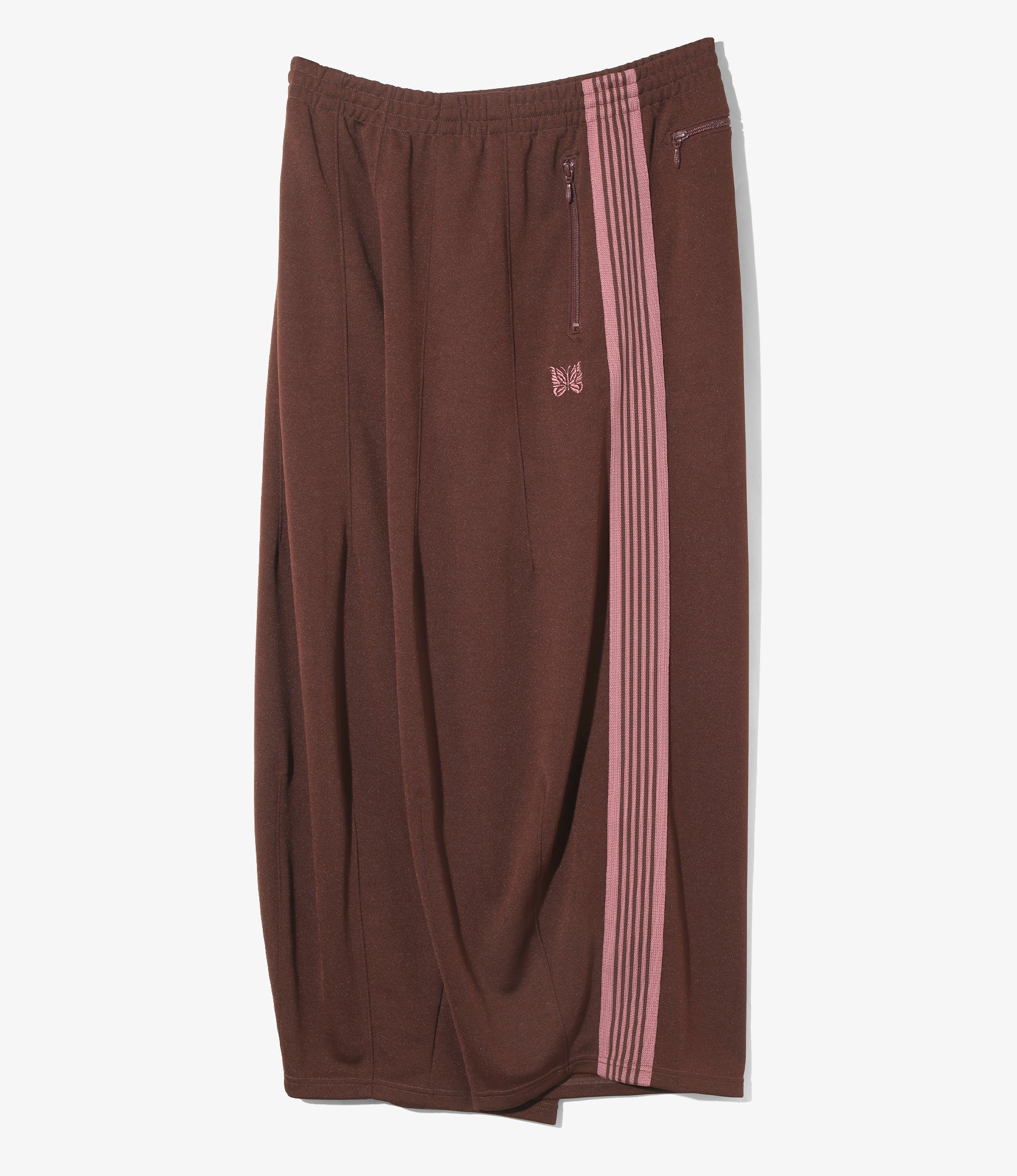 Women's H.D. Track Pant - Brown - Poly Smooth