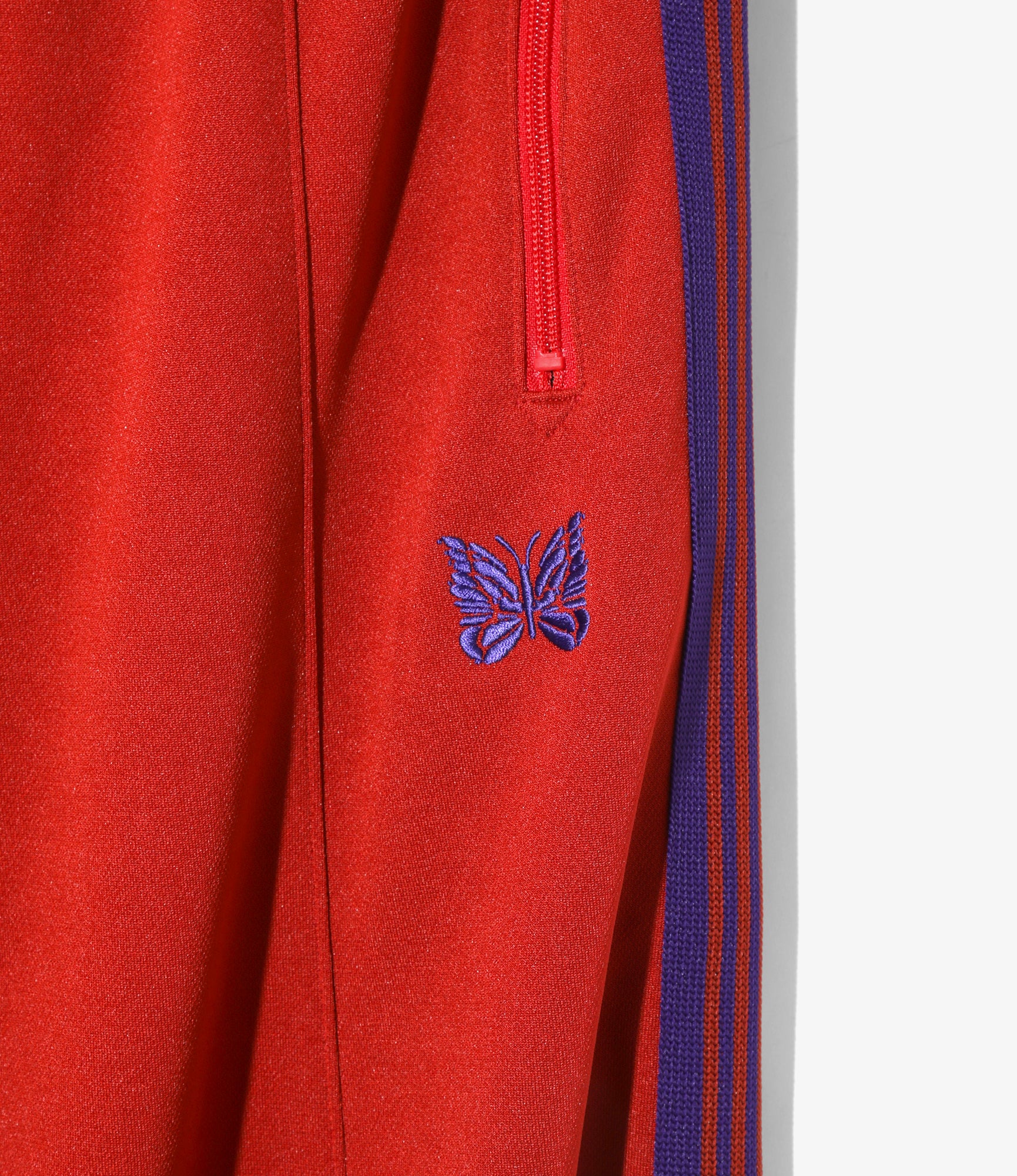 Women's H.D. Track Pant - Red - Poly Smooth