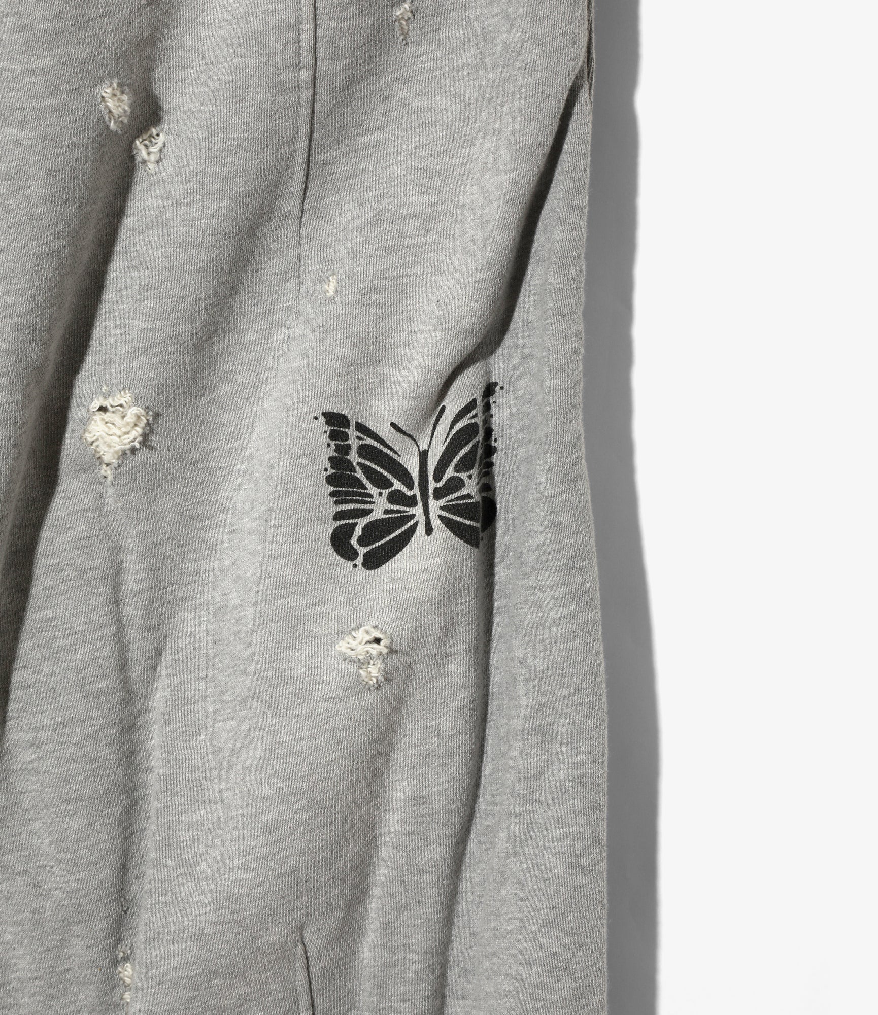 Deconstructed H.D. Sweat Pant - H.Grey - Cotton French Terry