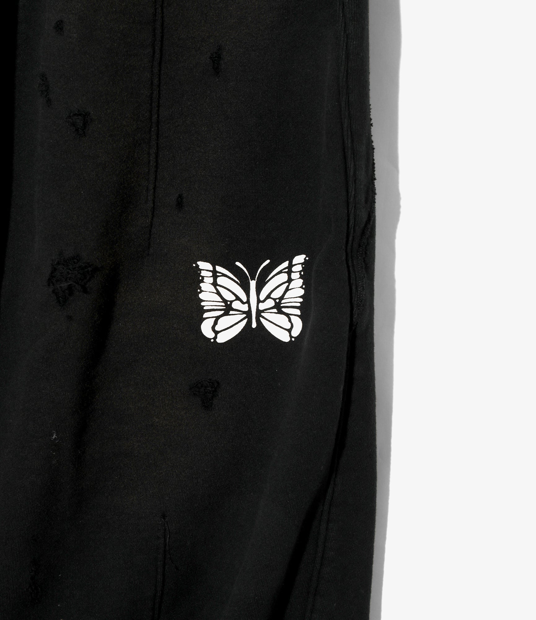 Deconstructed H.D. Sweat Pant - Black - Cotton French Terry