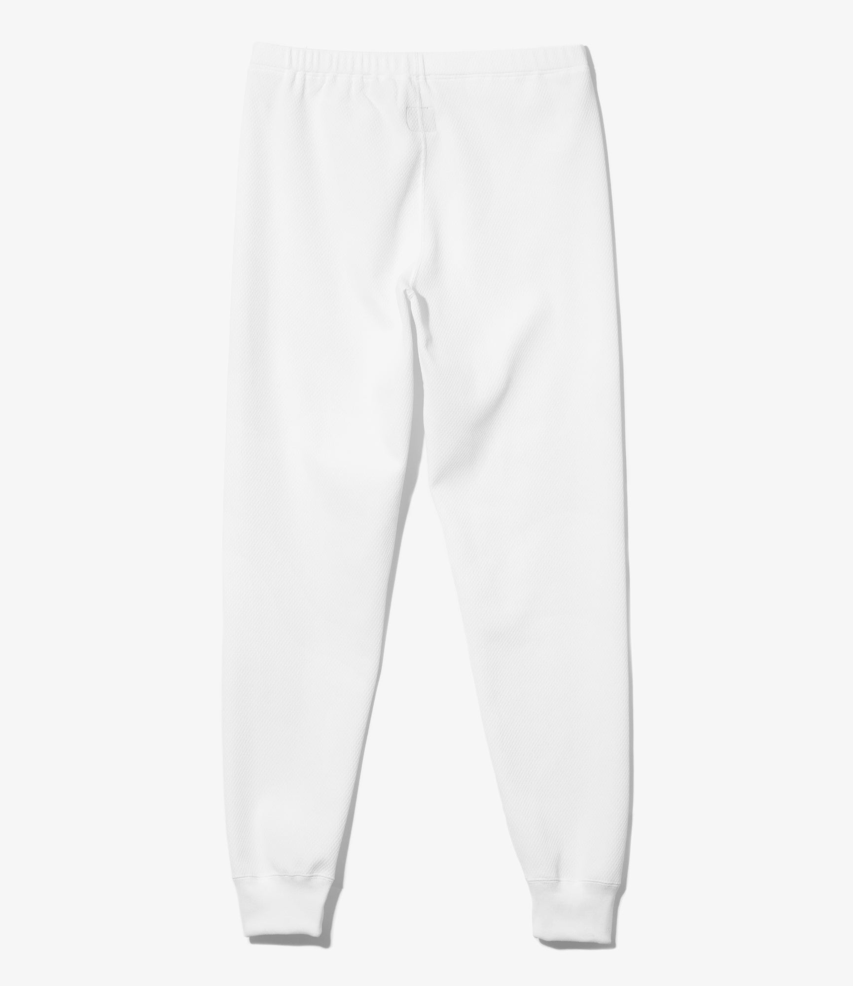 Women's Leggings - White - Poly Waffle Jersey