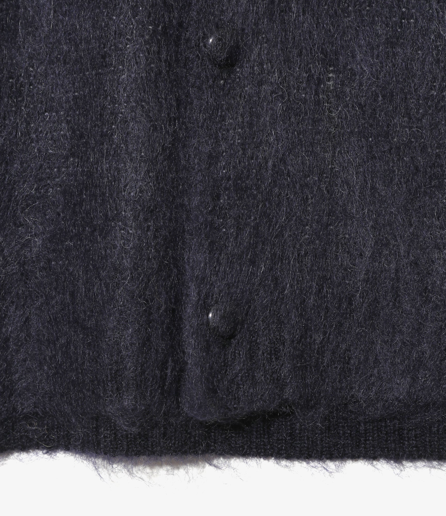 Mohair Cardigan - Navy - Emblem