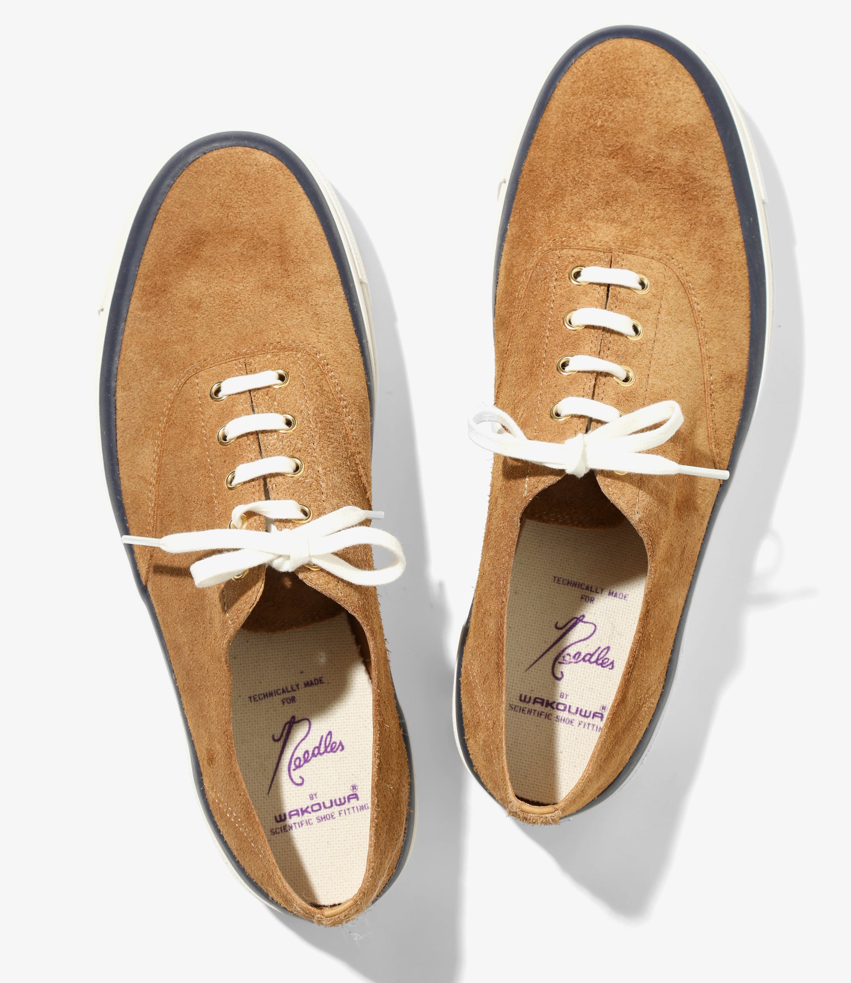 Needles x Wakouwa - Oxford Suede - Brown
