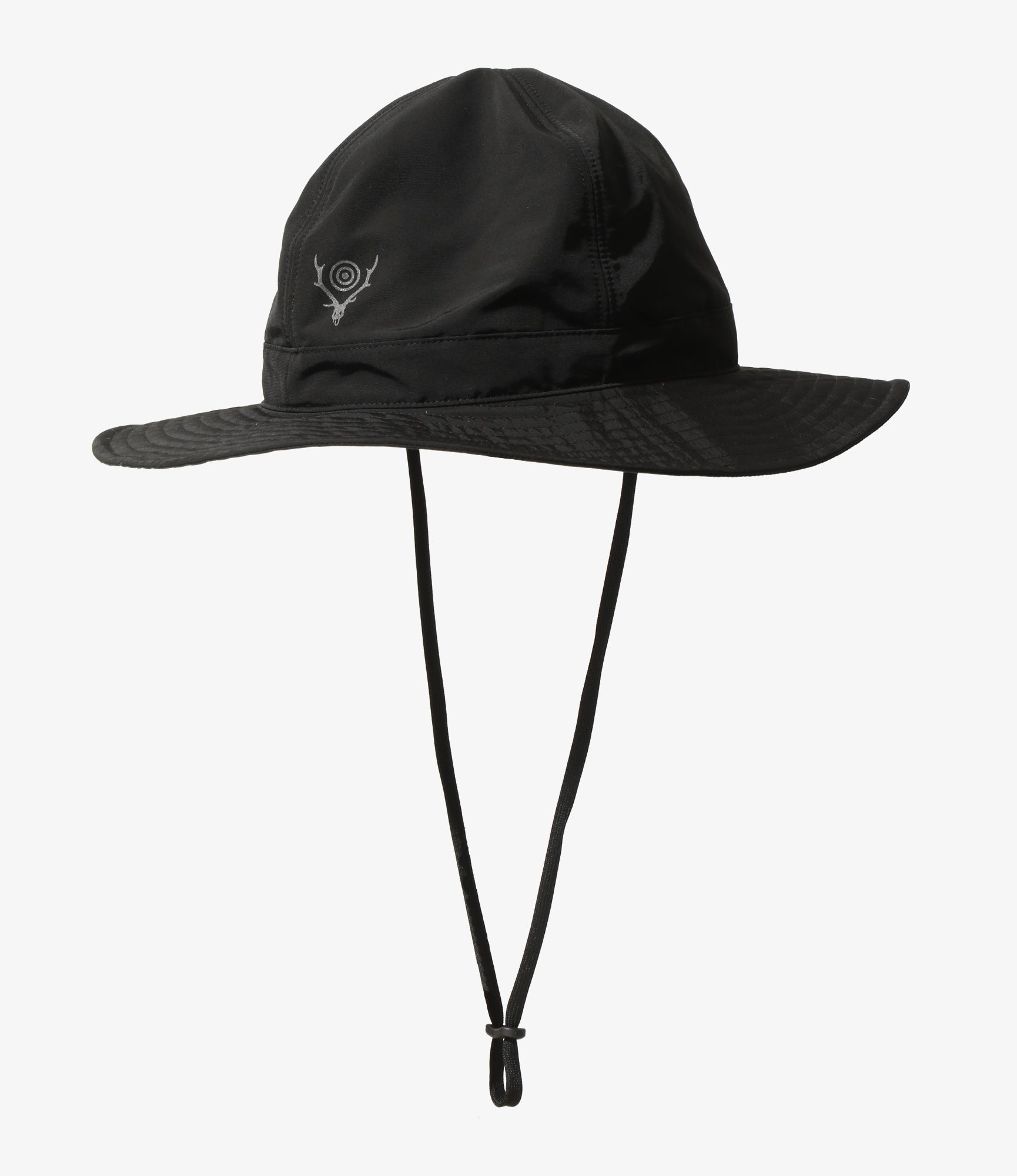 Crusher Hat - Black - C/N Grosgrain