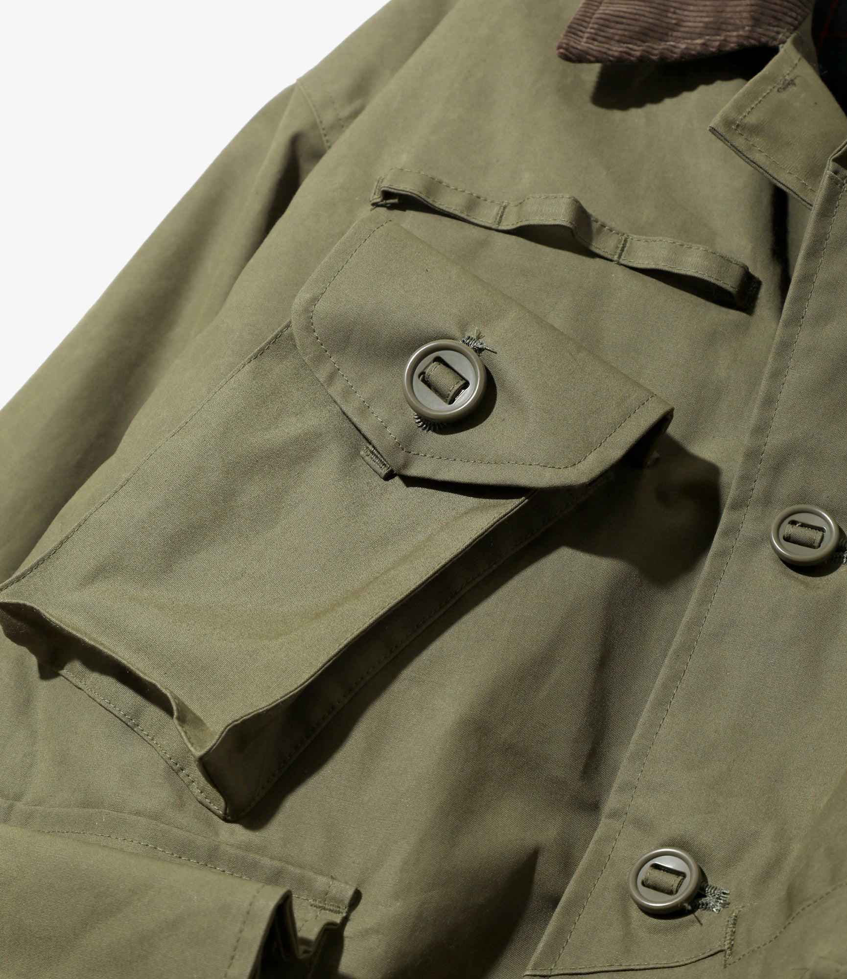 Tenkara Shirt Jacket - Olive - Waxed Cotton