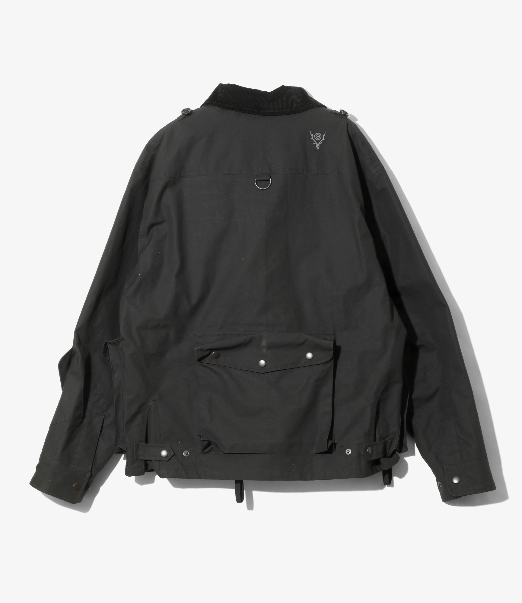 Tenkara Shirt Jacket - Black - Waxed Cotton