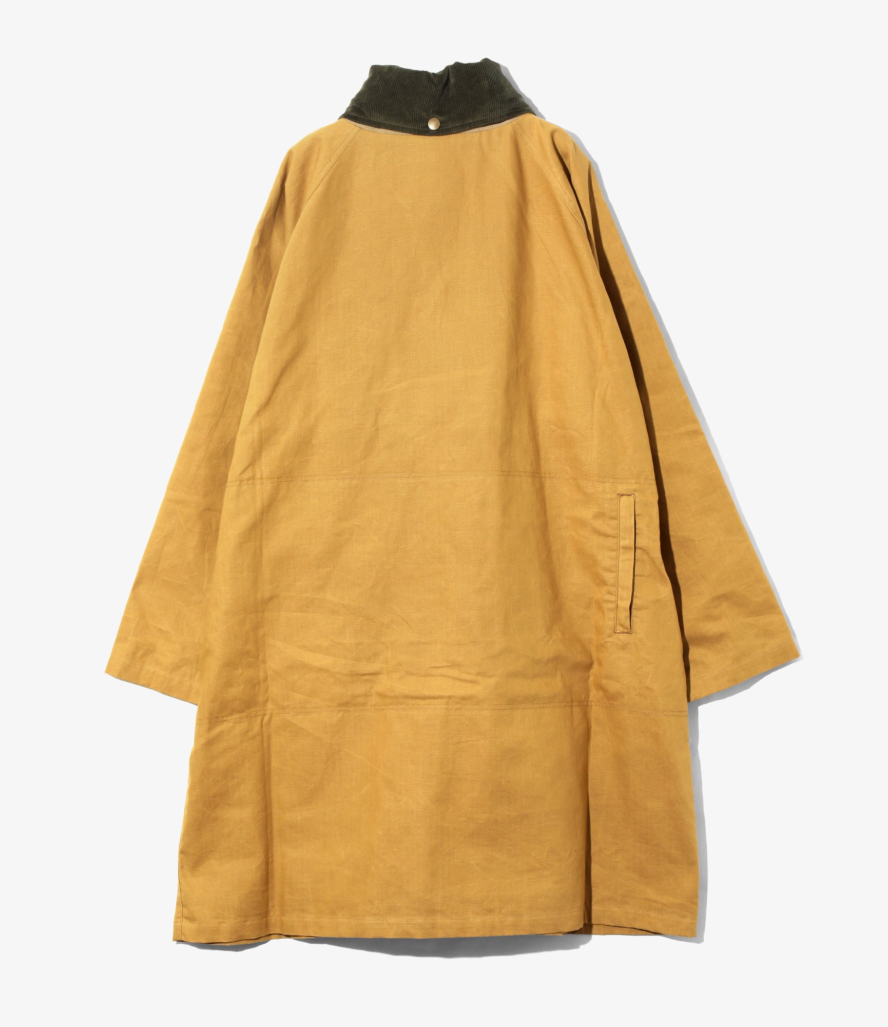 Carmel Coat - Mustard - OX / Paraffin Coating