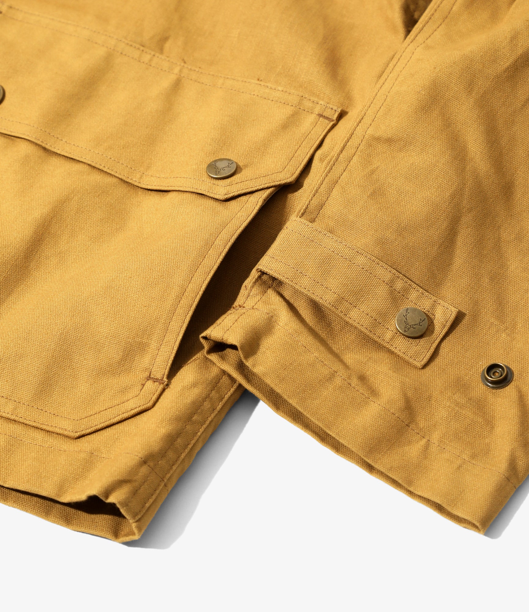 Carmel Jacket - Mustard - OX / Paraffin Coating