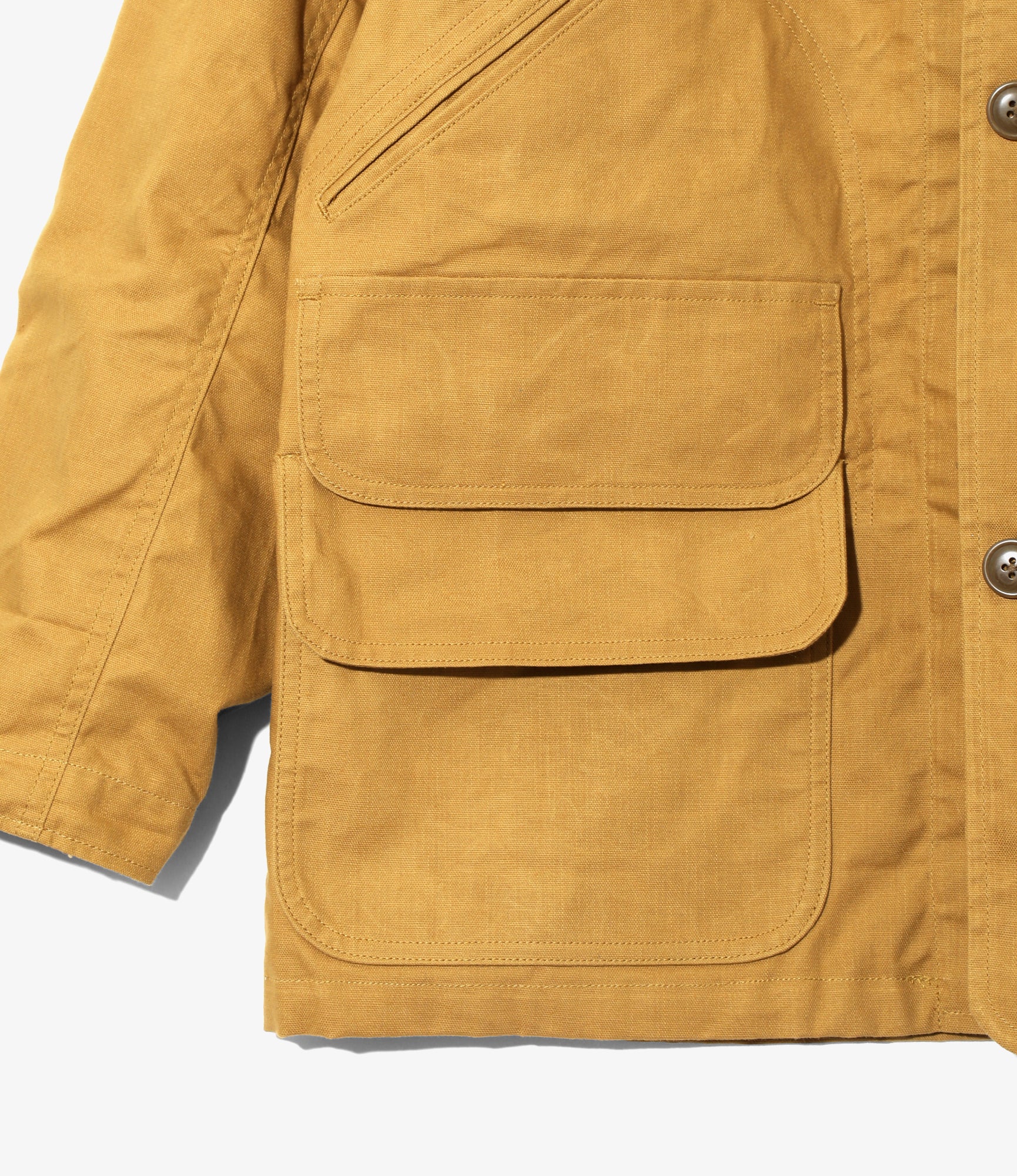 Hunting Jacket - Mustard - OX / Paraffin Coating