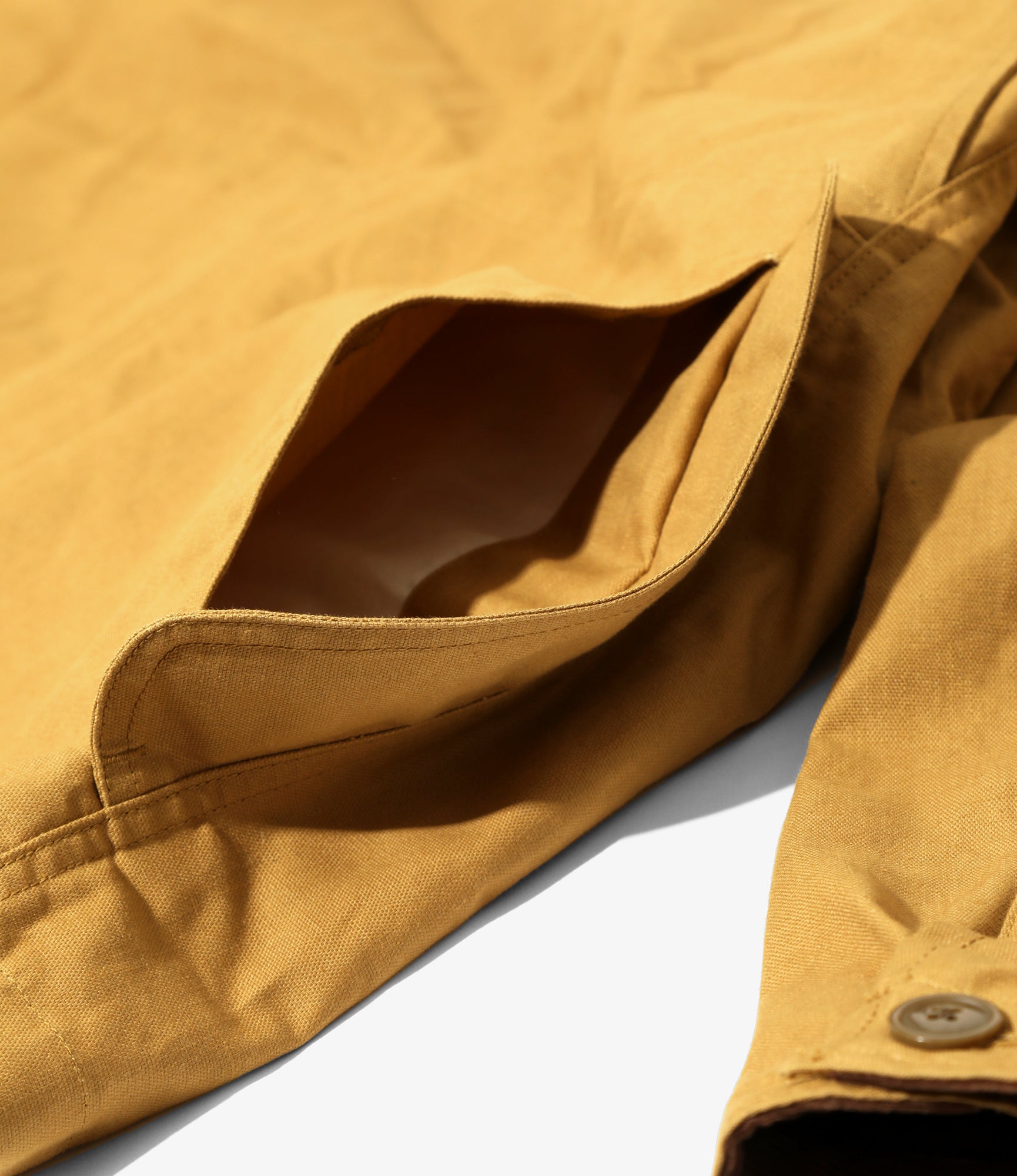 Hunting Jacket - Mustard - OX / Paraffin Coating
