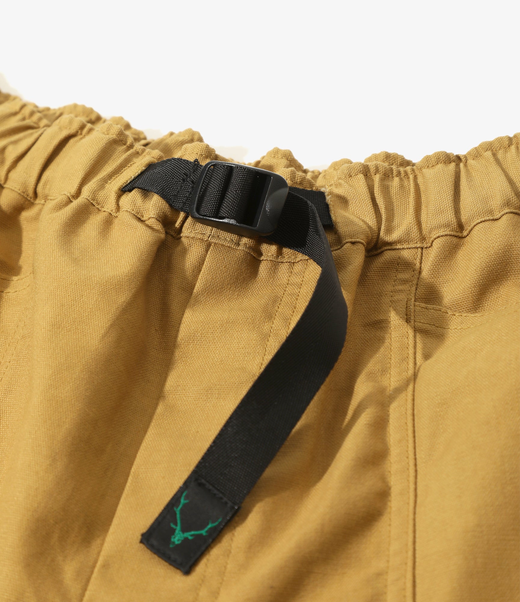 Belted Harbor Pant - Mustard - OX / Paraffin Coating