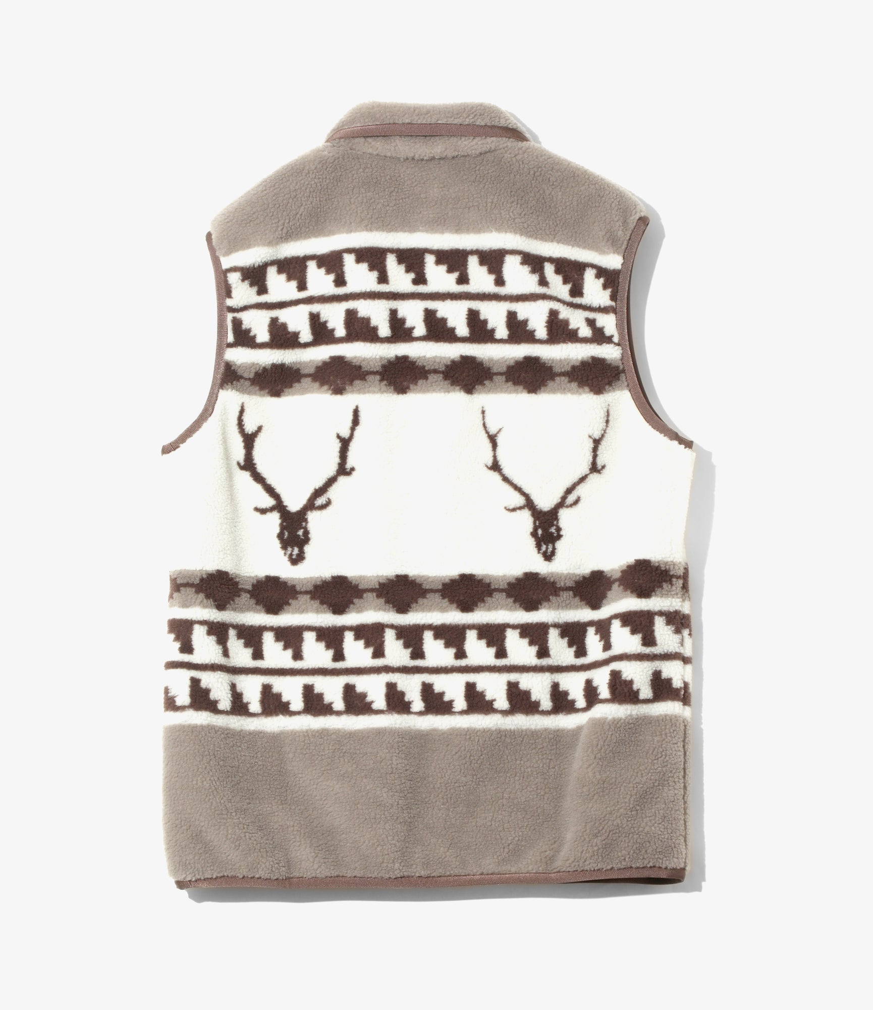 Piping Vest - Beige - Poly Boa Jq.