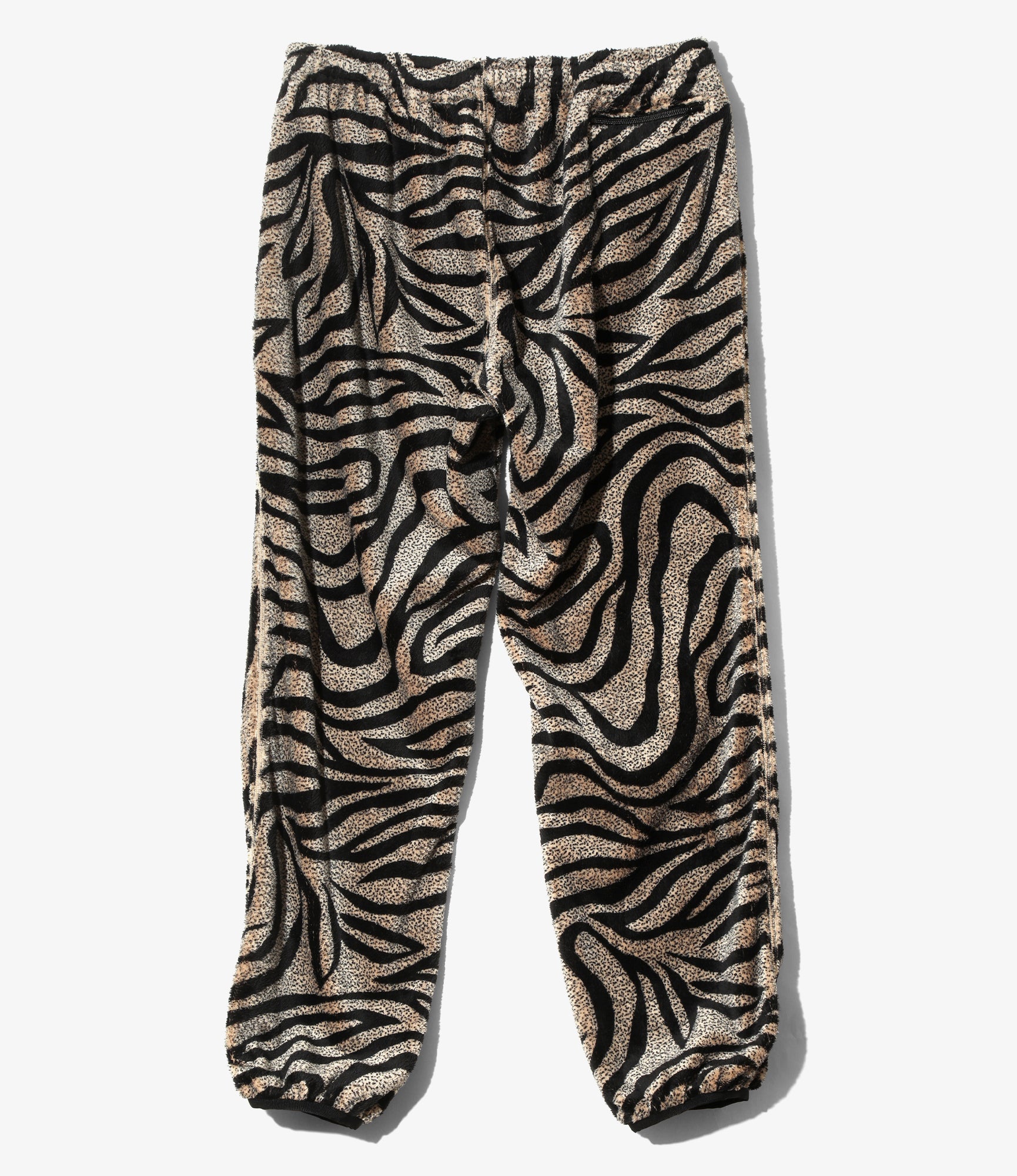 Piping Pant - Beige - Poly Fleece / Printed