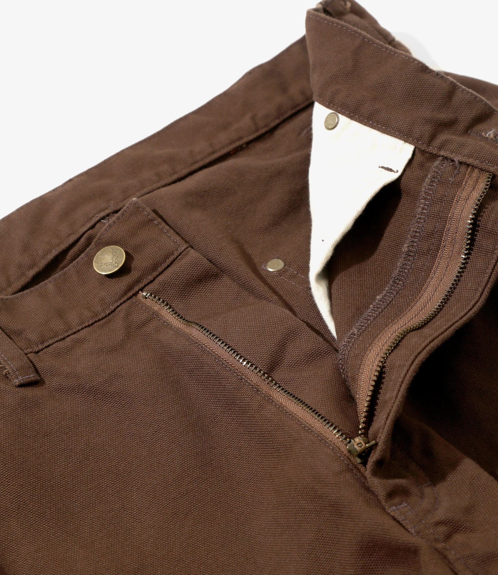 Double Knee Painter Pant - Brown - 11.5oz Cotton Canvas