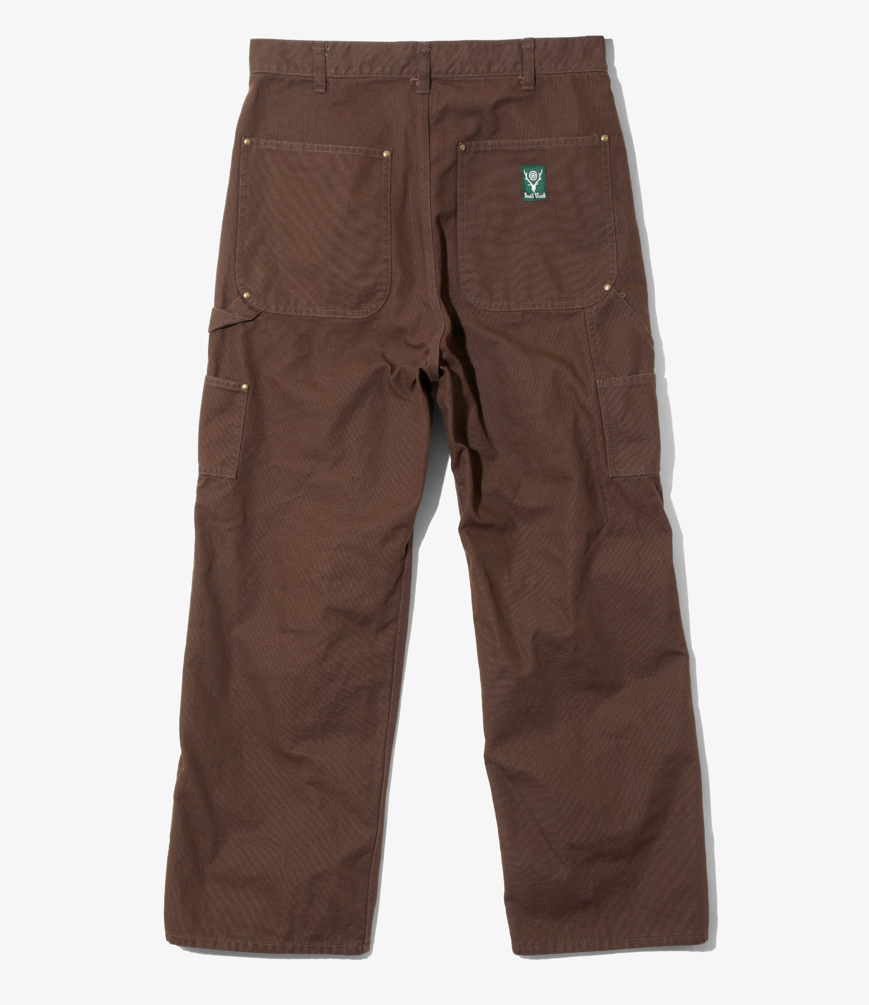 Double Knee Painter Pant - Brown - 11.5oz Cotton Canvas