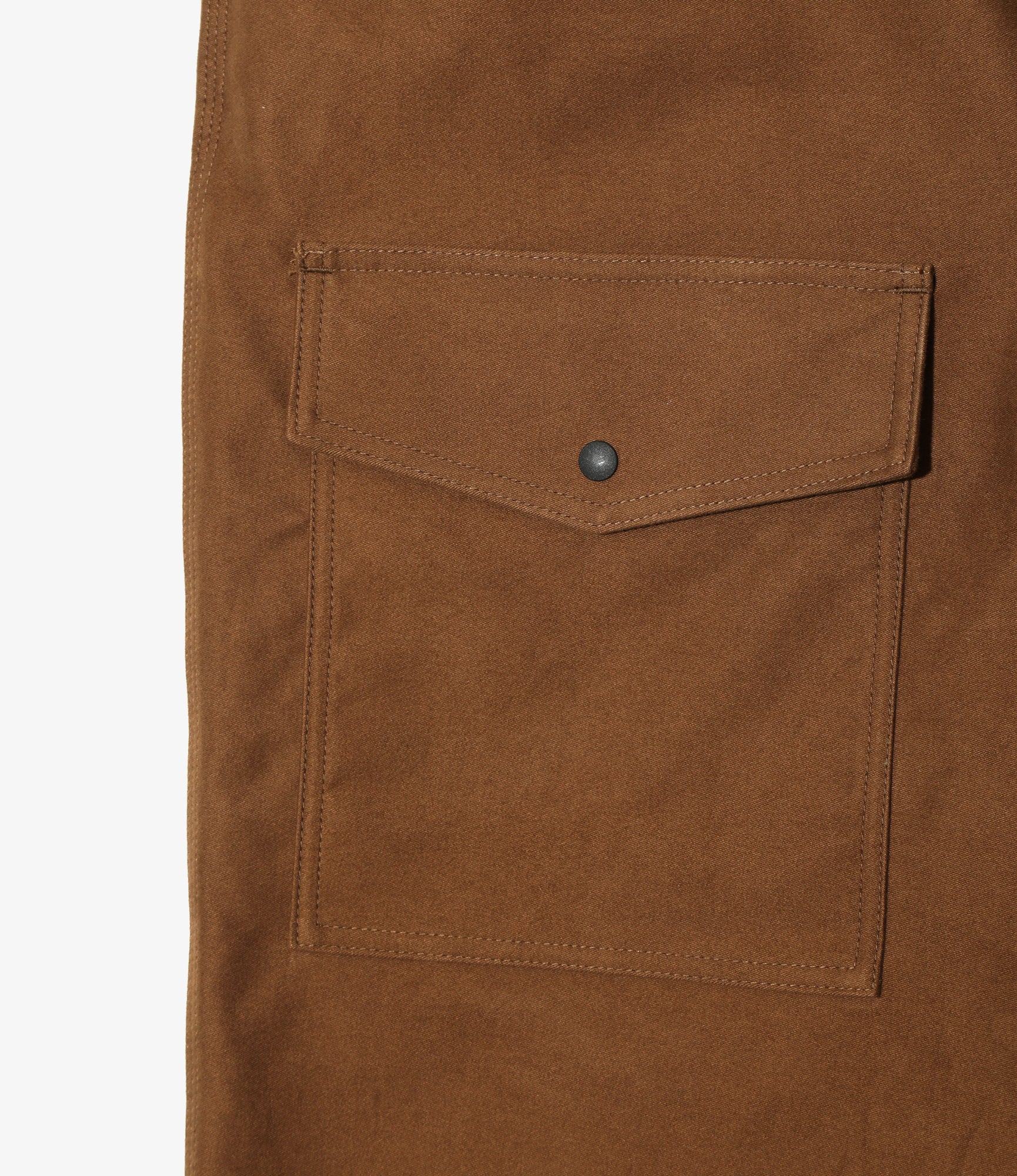 Belted O.P.P. Pant - Brown - Heavy Moleskin