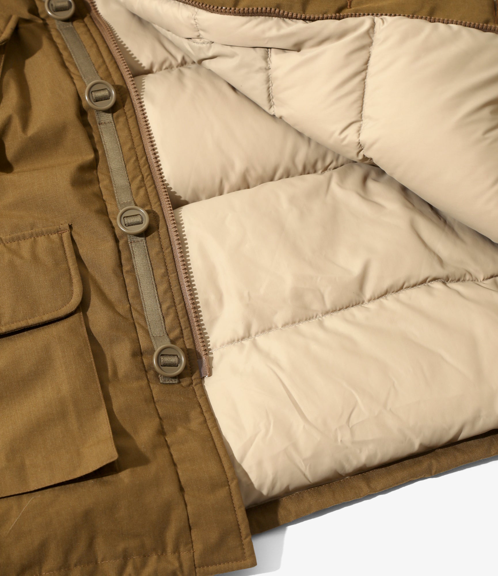 South2 West8 x NANGA Tenkara Jacket - Coyote - HINOC