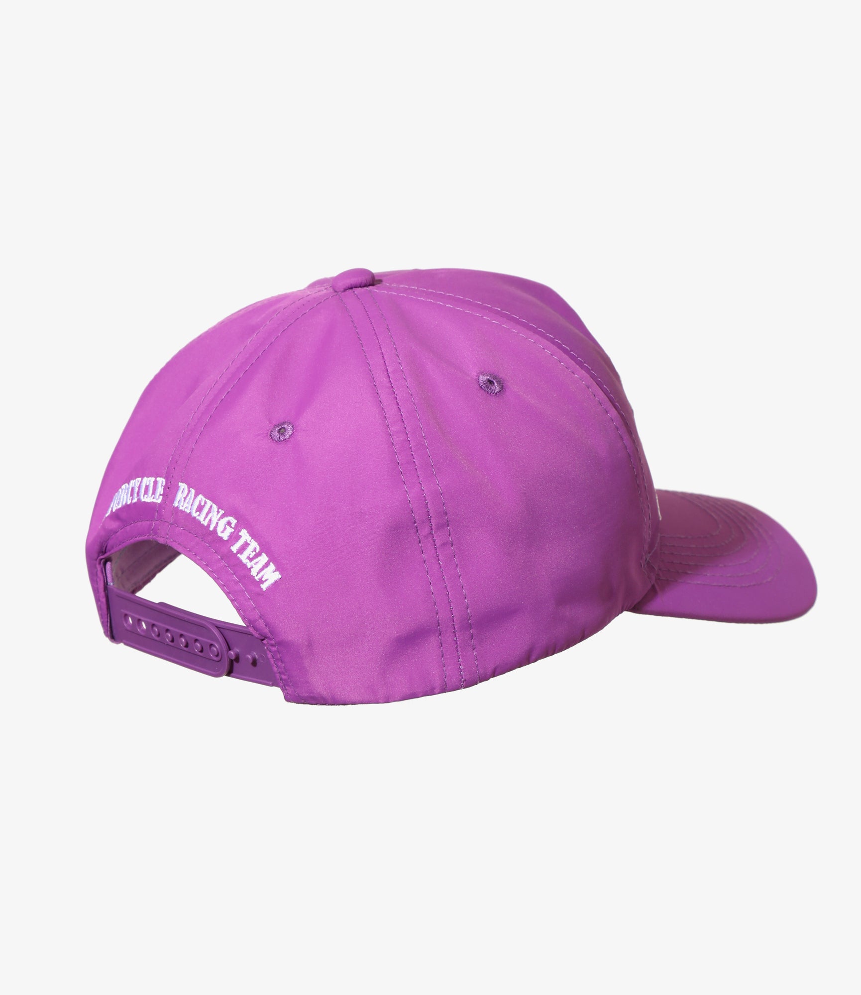Racing Cap - Purple - Poly Taffeta