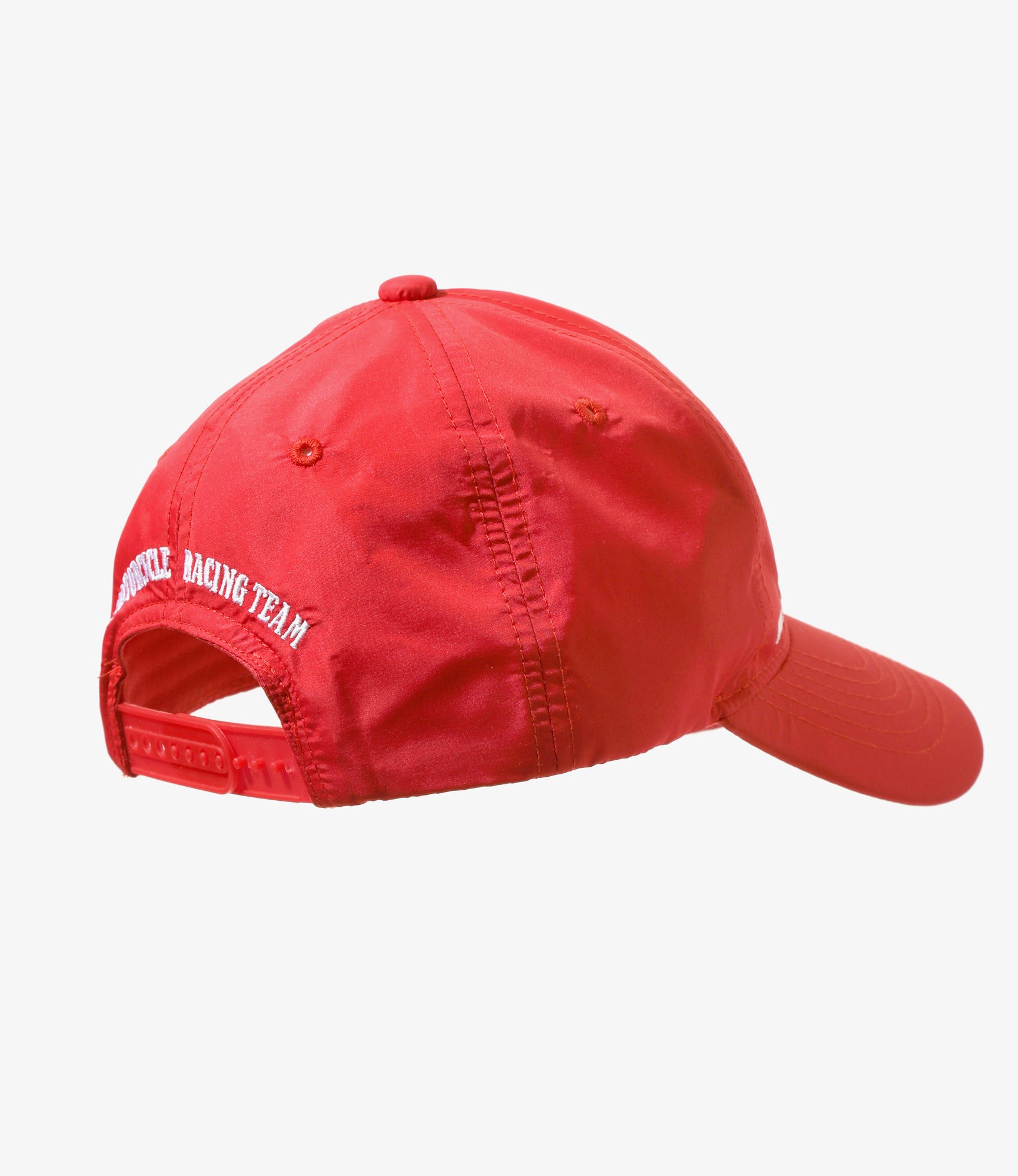 Racing Cap - Red - Poly Taffeta