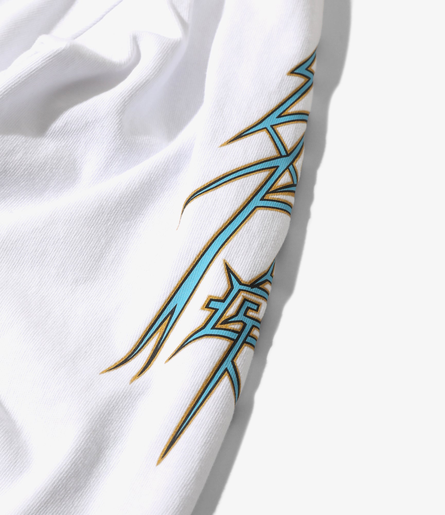 L/S Tee - White - Eagle