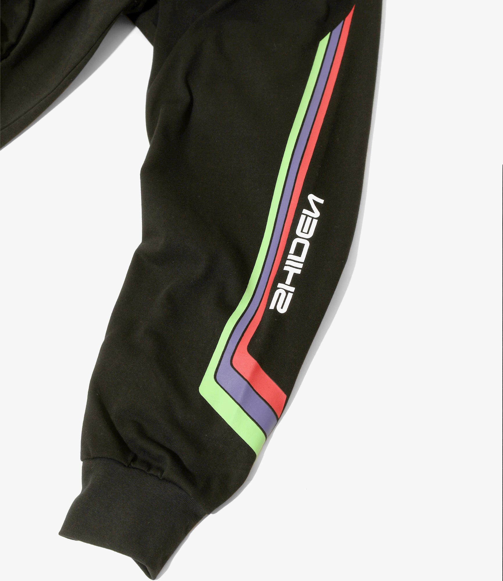 L/S Mock Neck Tee - Black - Decal 2