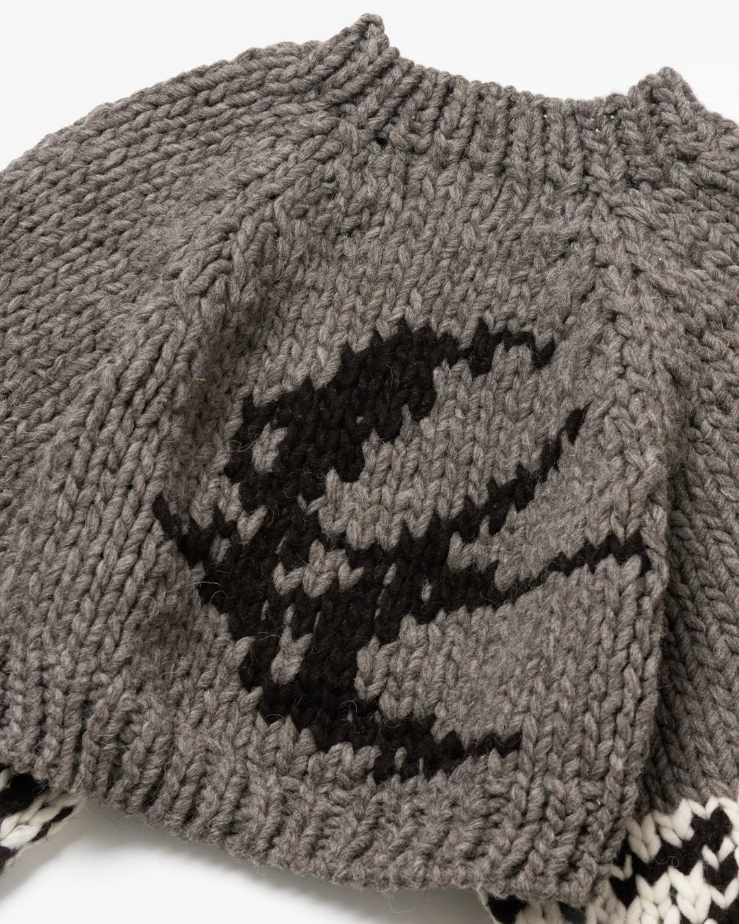 Cowichan Knit Bolero - Taupe
