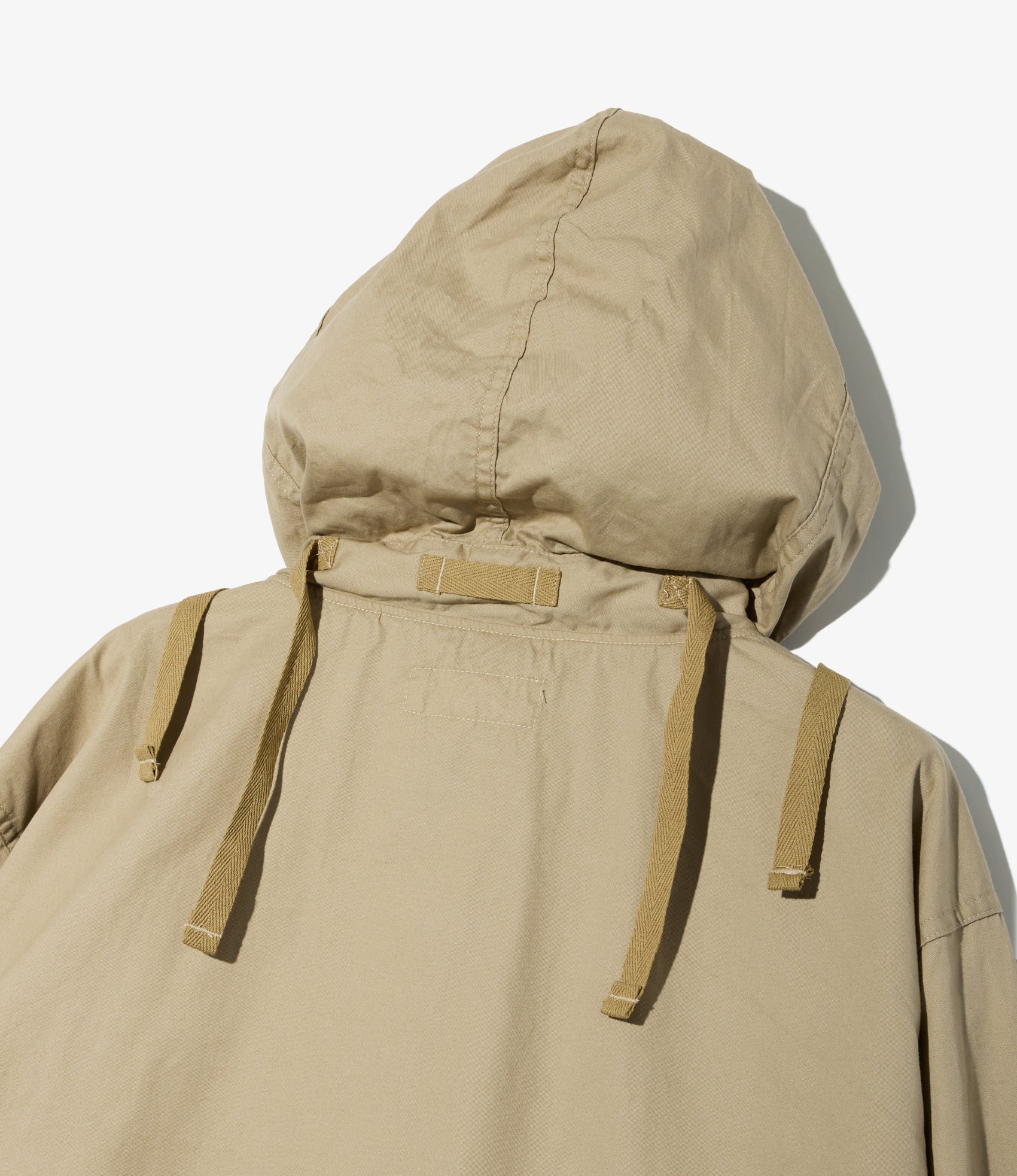 Salvage Smock - Khaki Cotton Micro Sanded Twill