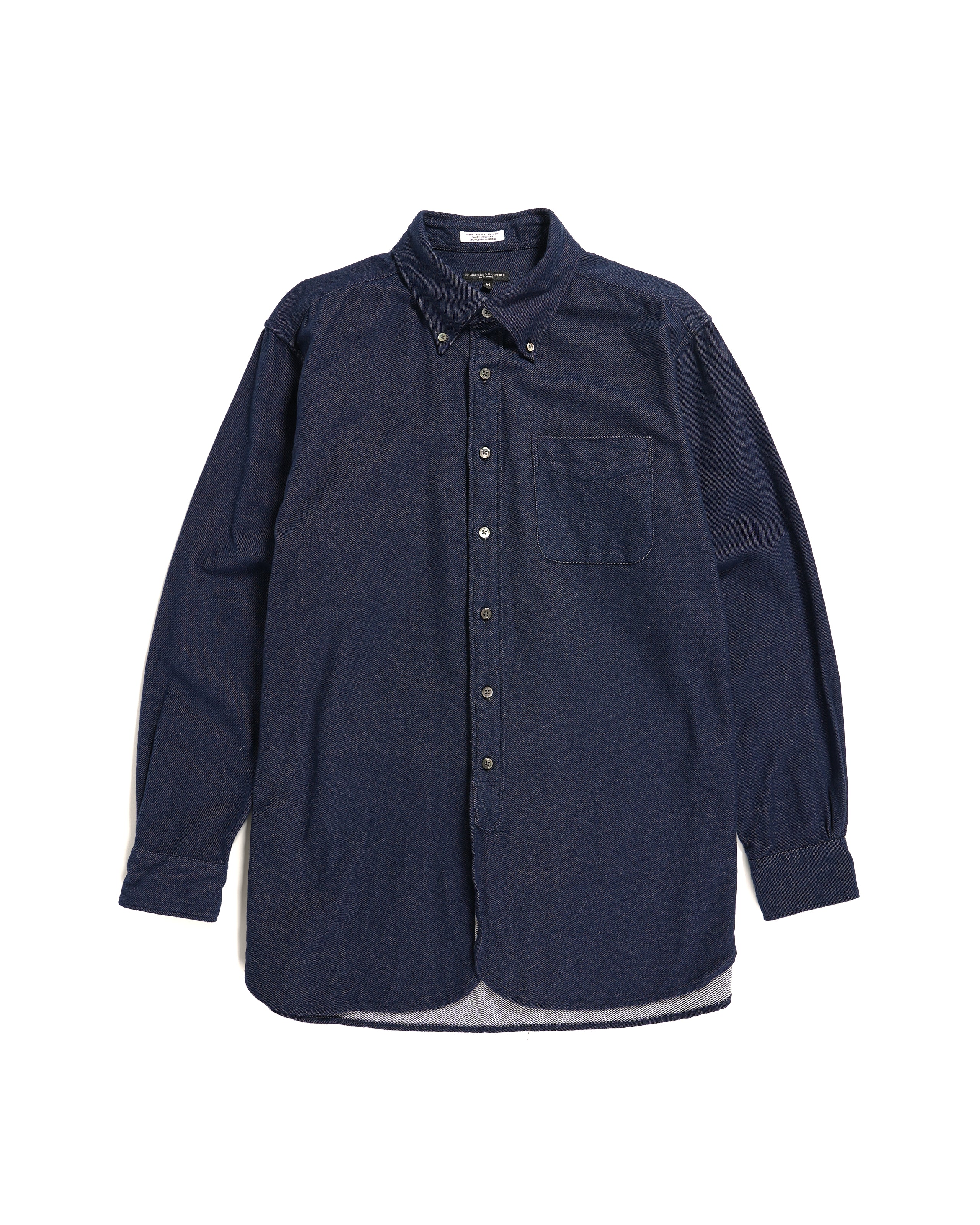 19 Century BD Shirt - Navy Cotton Oxford Twill