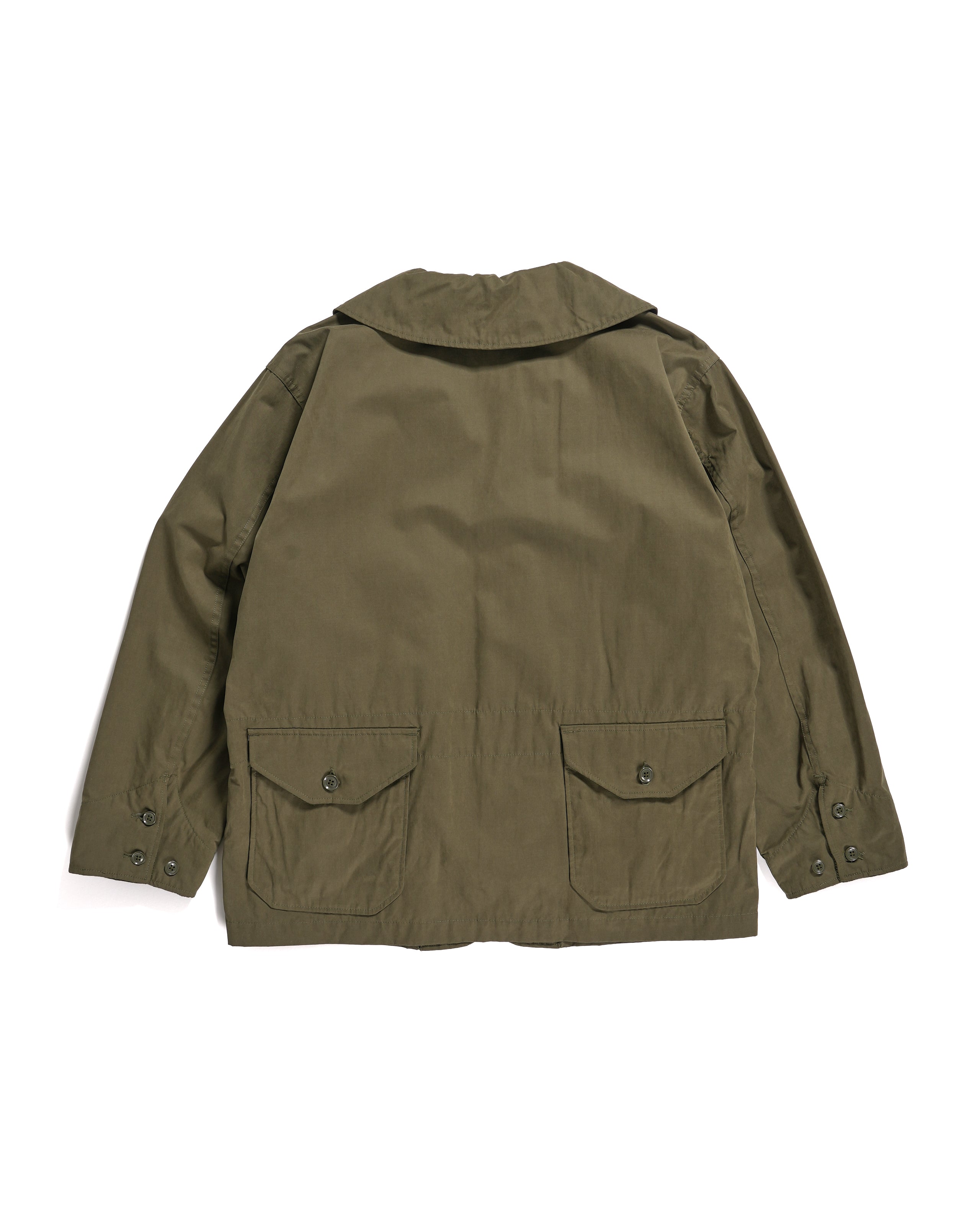 Maine Guide Jacket - Olive PC Coated Cloth