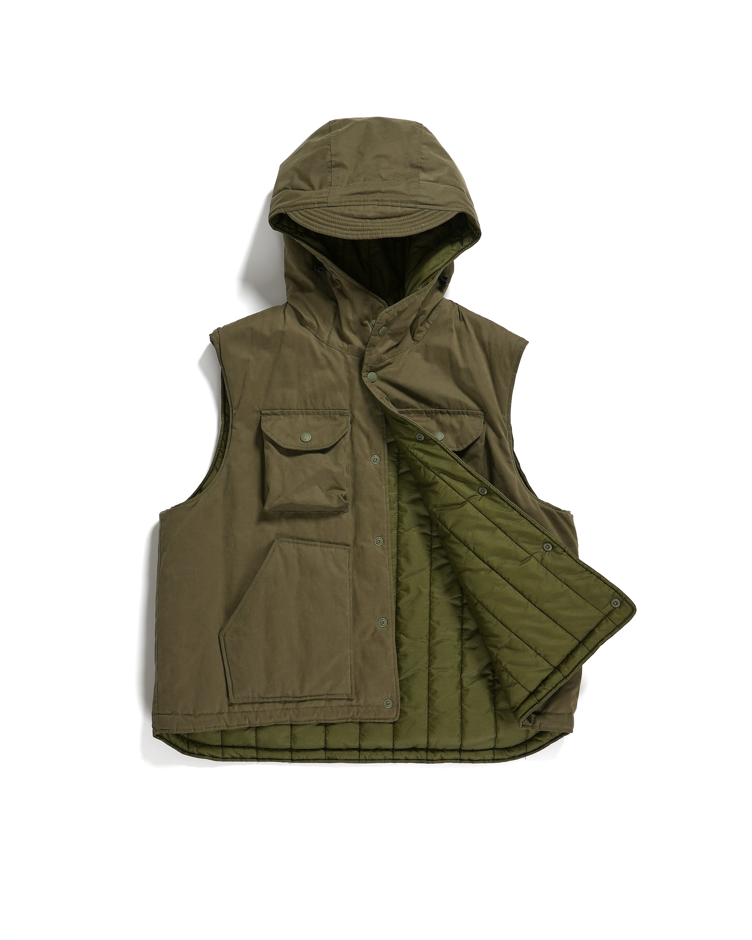 Field PC Vest | Cloth Olive - Coated New York Nepenthes