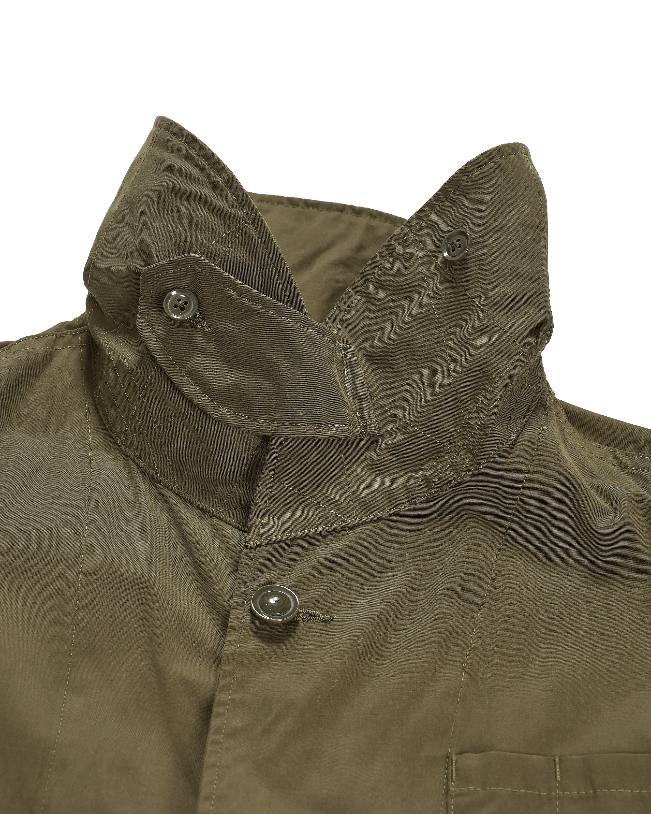 Maine Guide Jacket - Olive PC Coated Cloth
