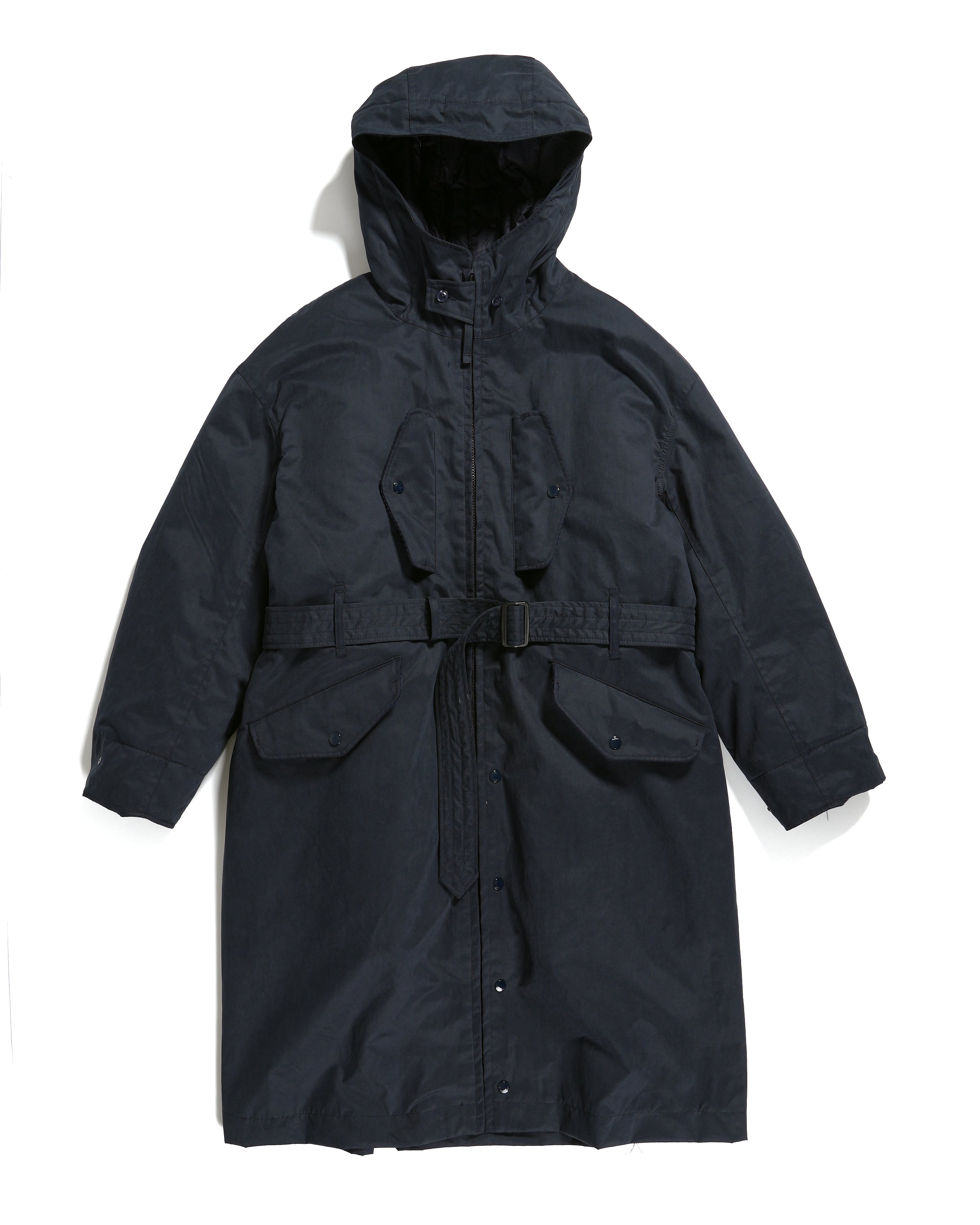 Storm Coat - Dk. Navy PC Coated Cloth