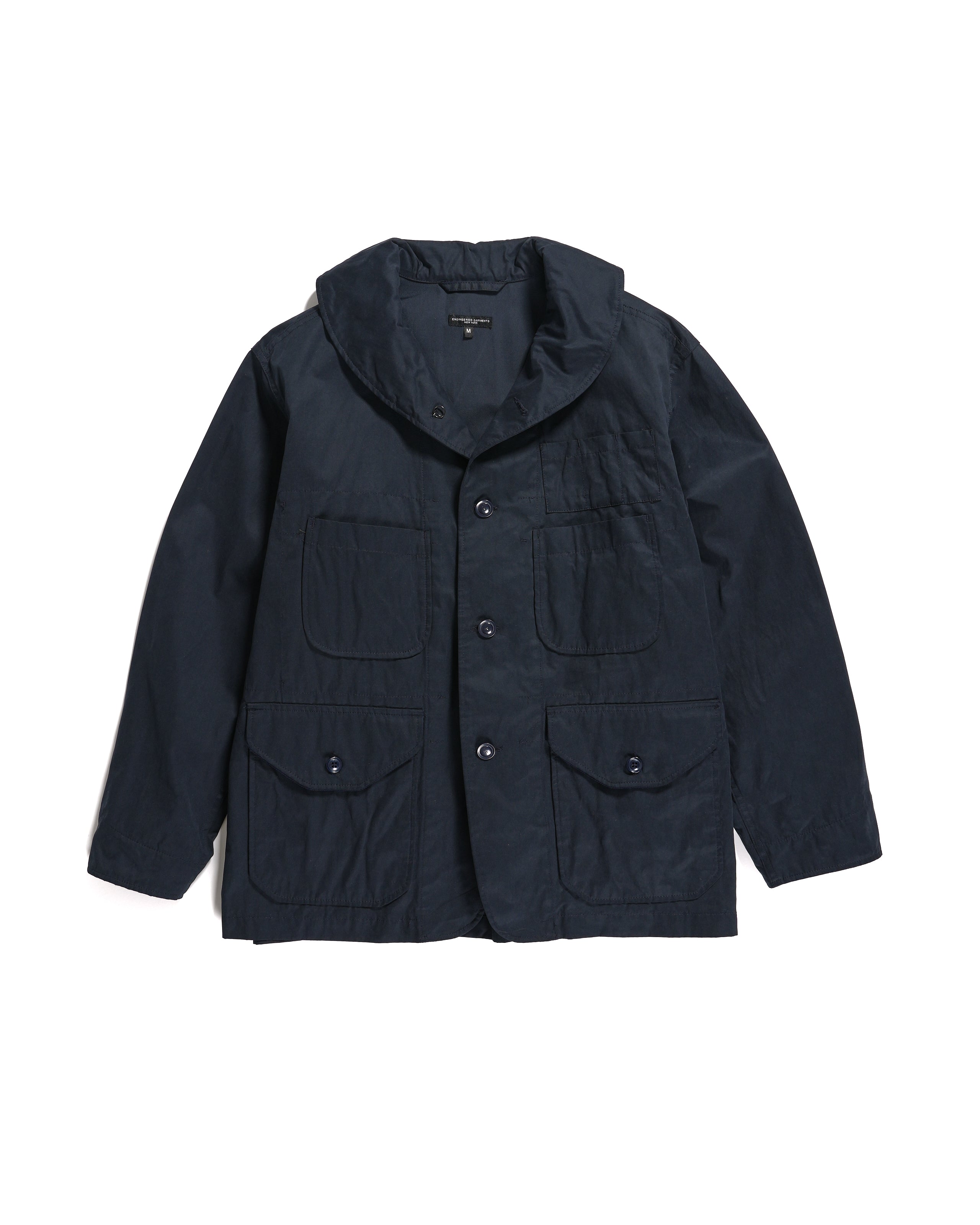 Maine Guide Jacket - Dk. Navy PC Coated Cloth