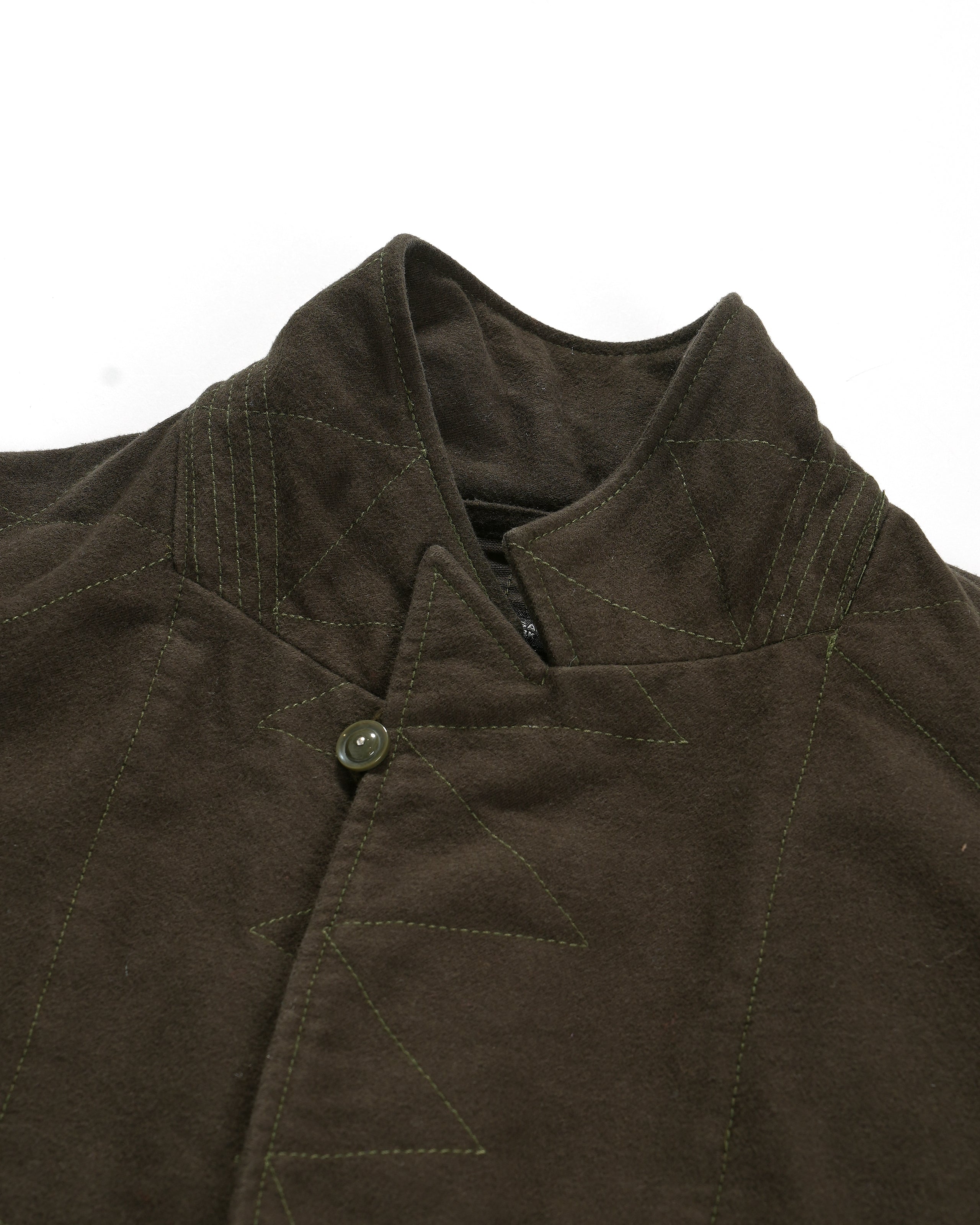 Bedford Jacket - Olive Cotton Moleskin