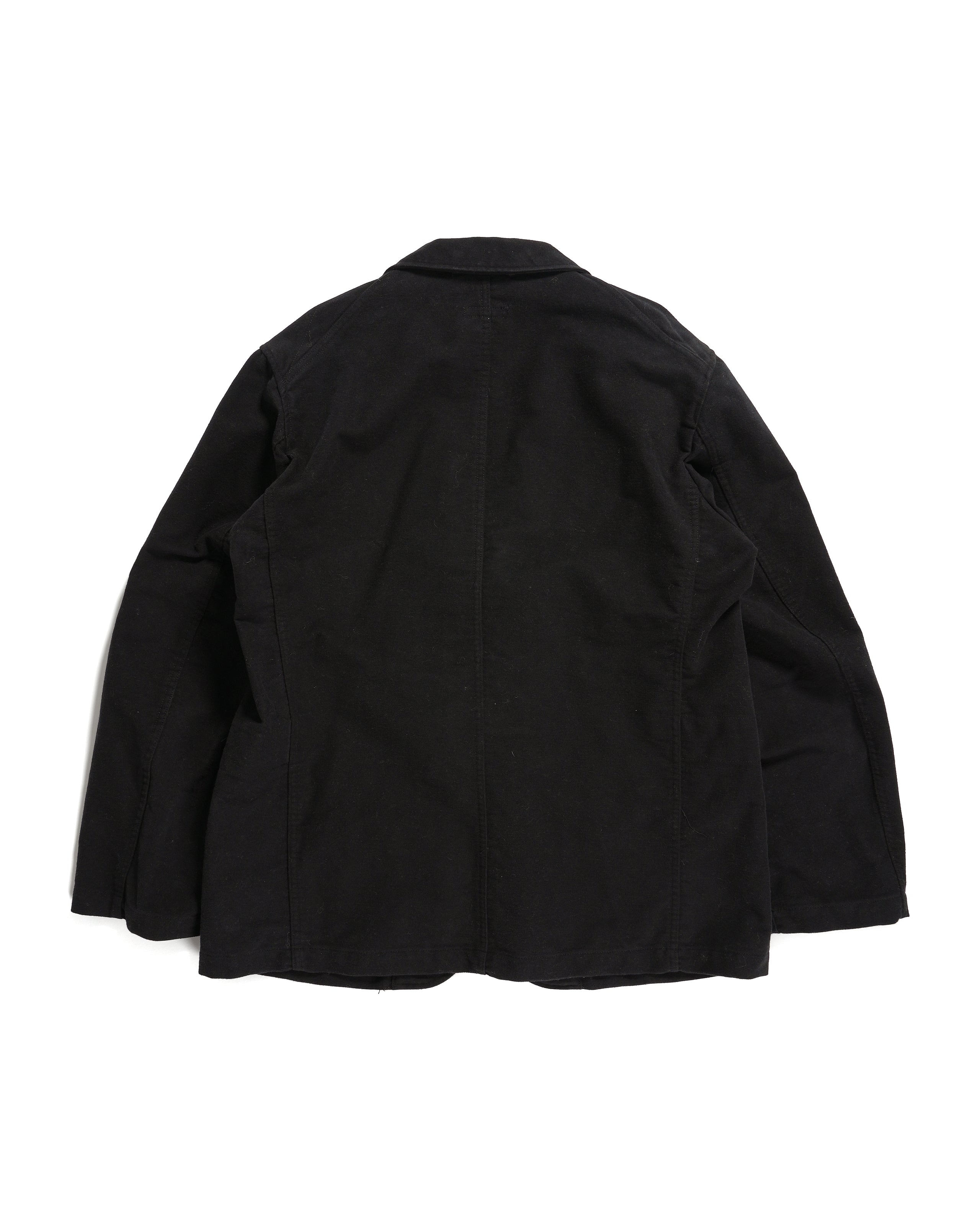 Bedford Jacket - Black Cotton Moleskin