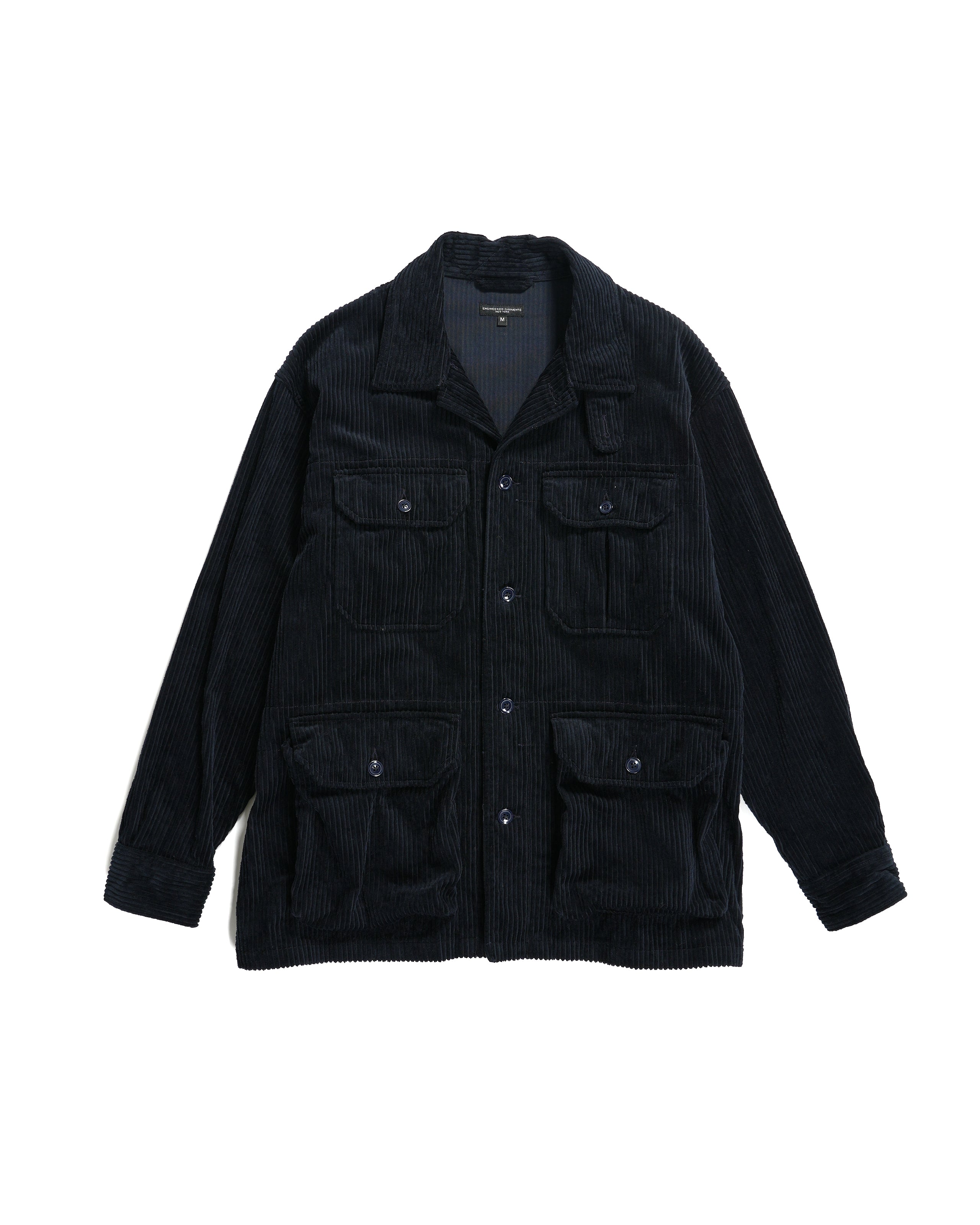 Suffolk Shirt Jacket - Dk. Navy Cotton 4.5W Corduroy