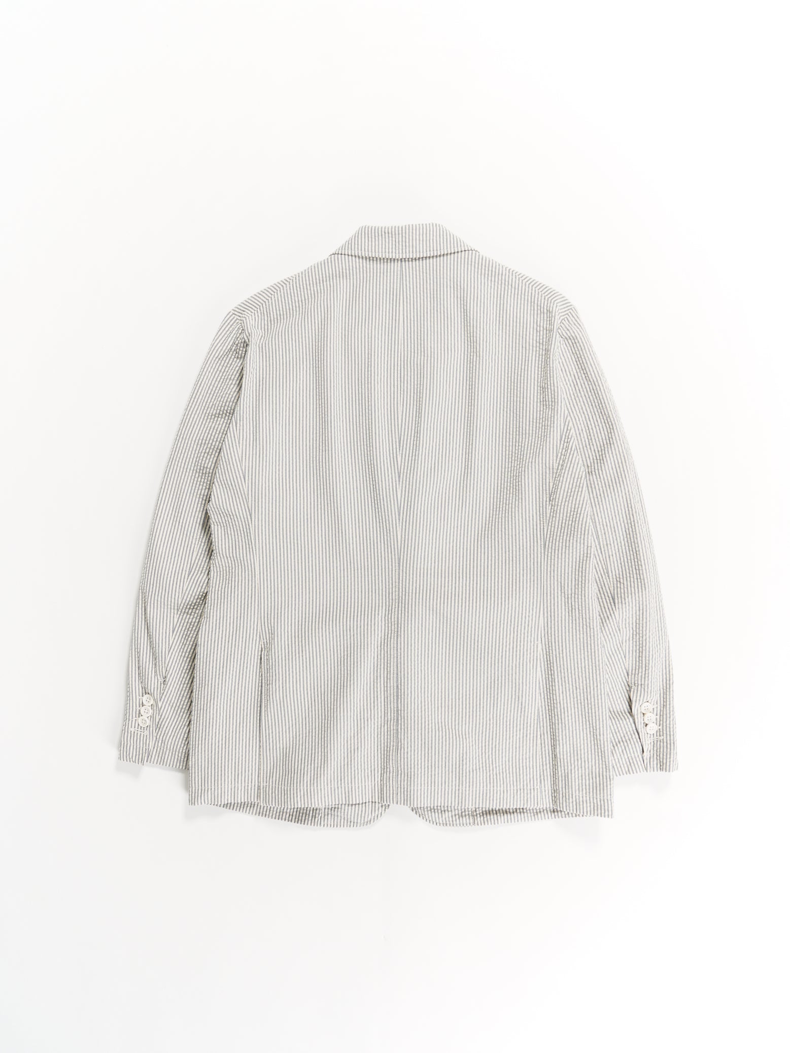 Andover Jacket - Navy / Natural Cotton Seersucker