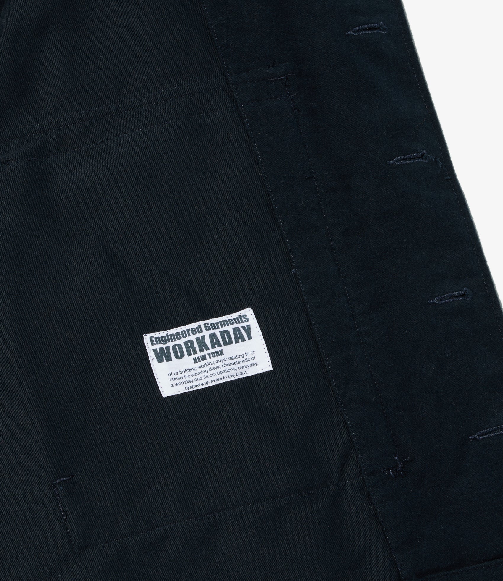 Sea Bees Jacket - Dk. Navy Cotton Moleskin