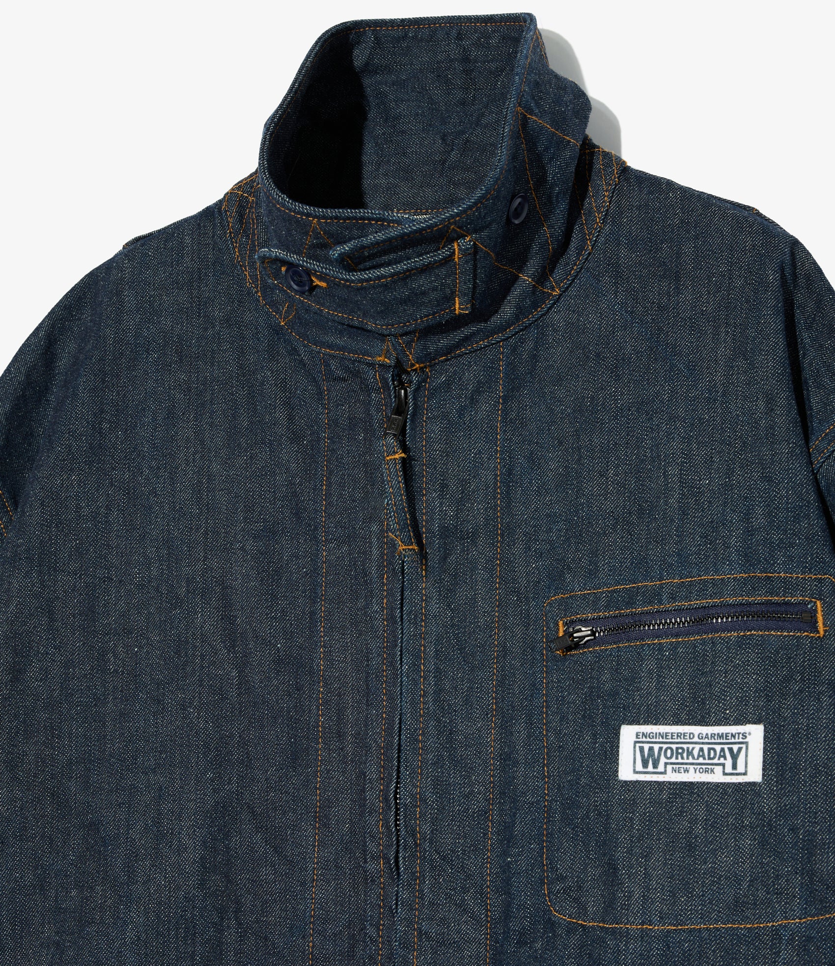 Short Jacket - Indigo 12oz Cone Denim
