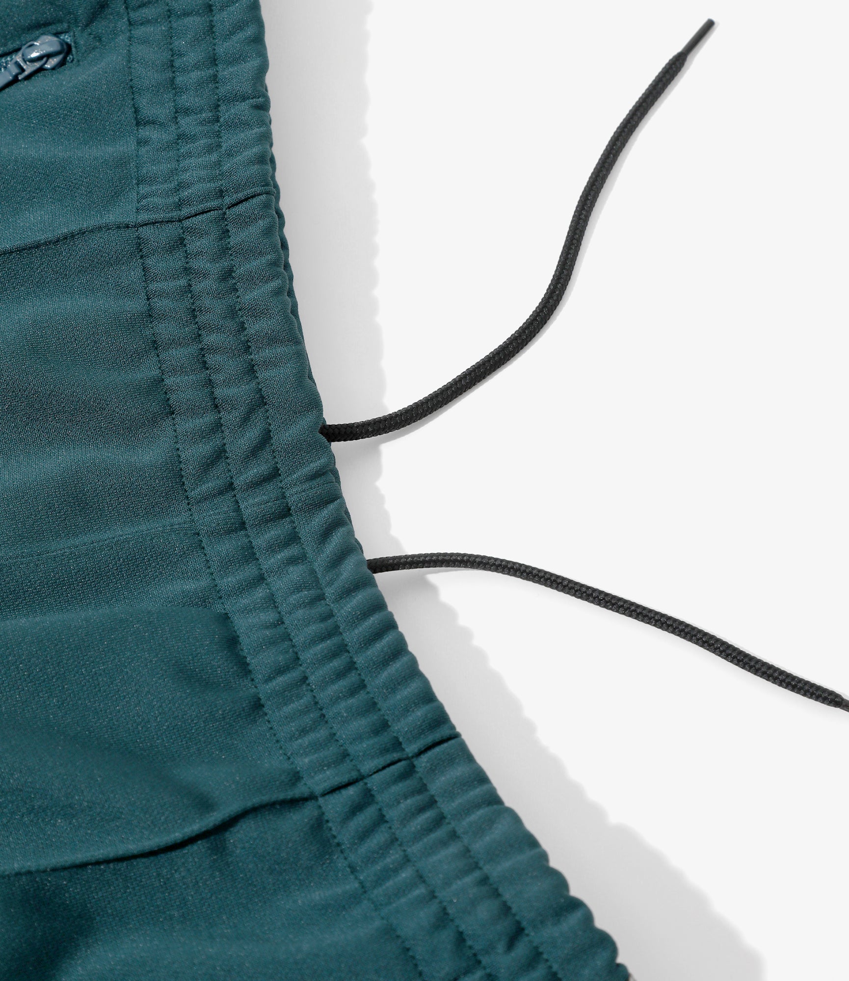 Boot-Cut Track Pant - Green - Poly Smooth