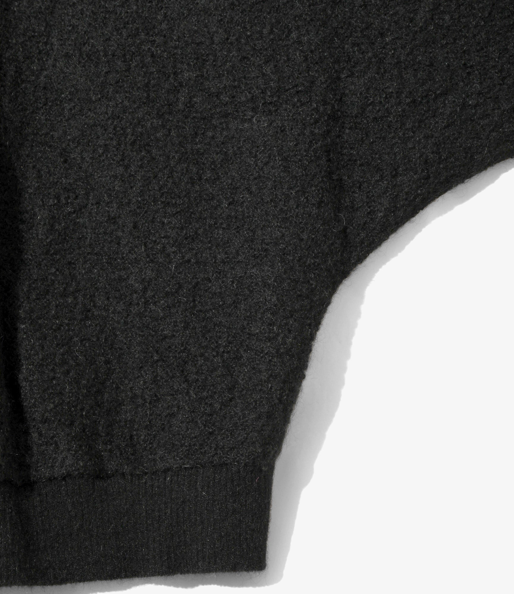 Dolman Sweater - Black - Crepe Weave