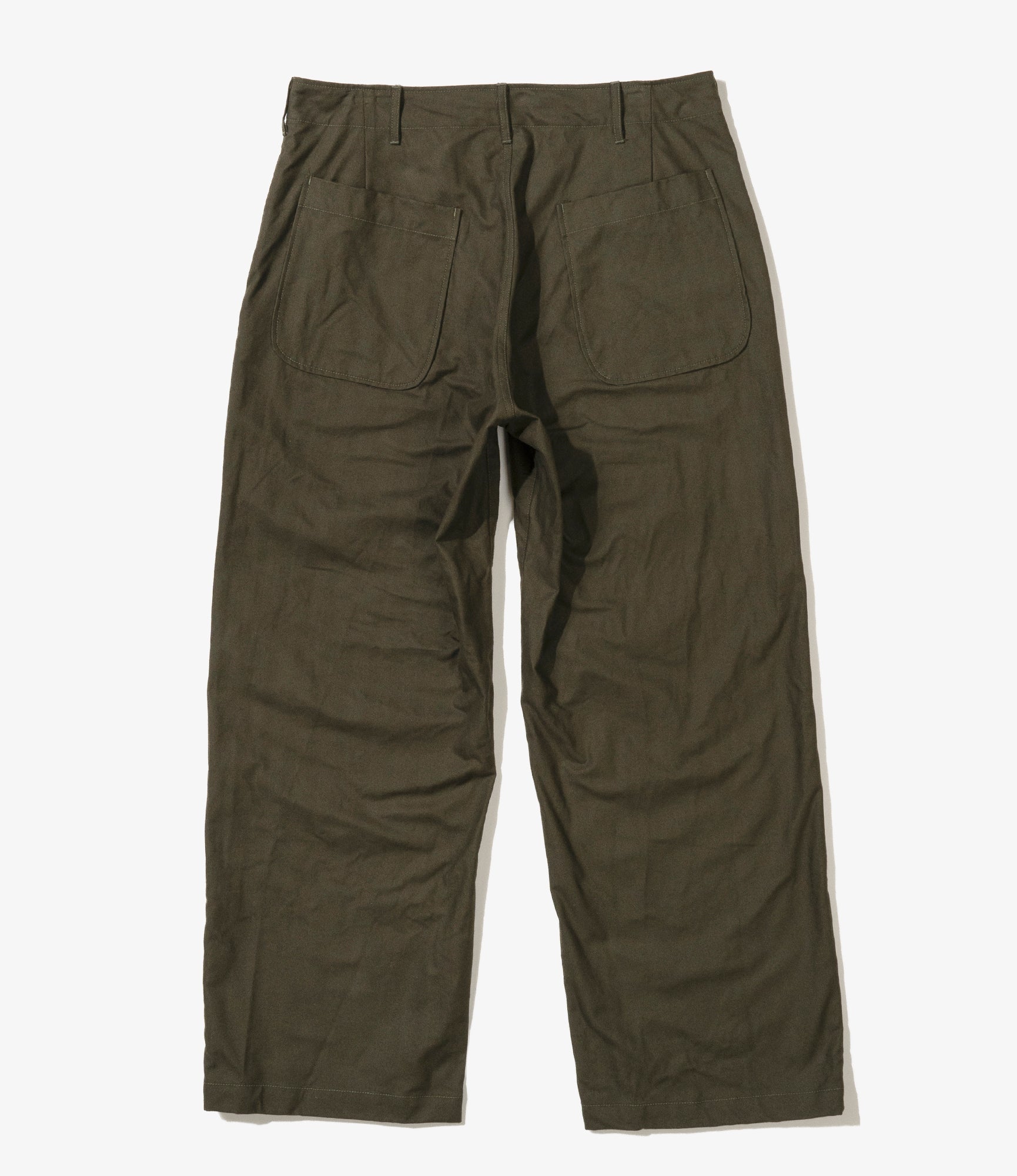 Sailor Pant - Olive Cotton Brushed HB