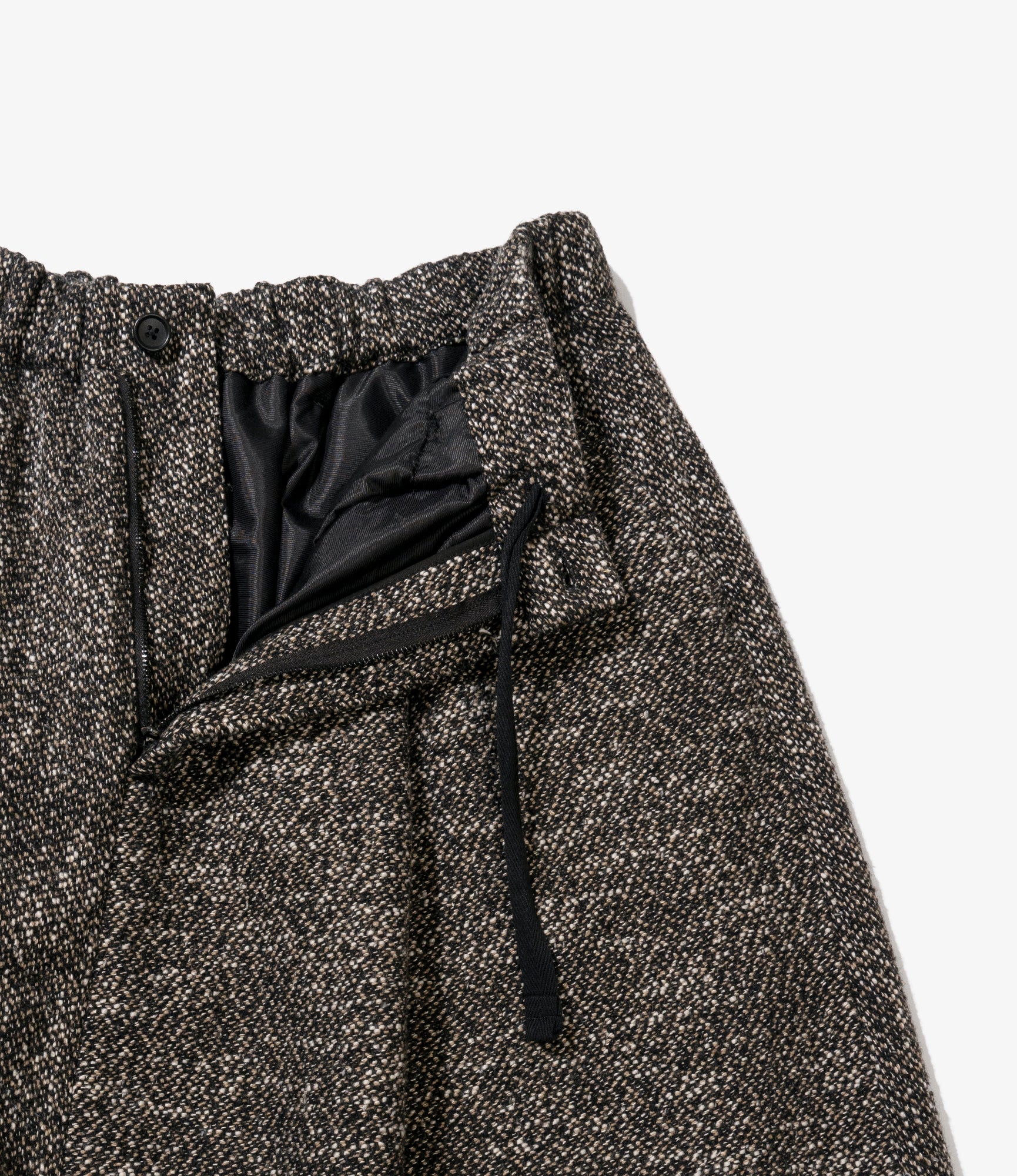 Sarrouel Pant - Brown/Black Wool Homespun