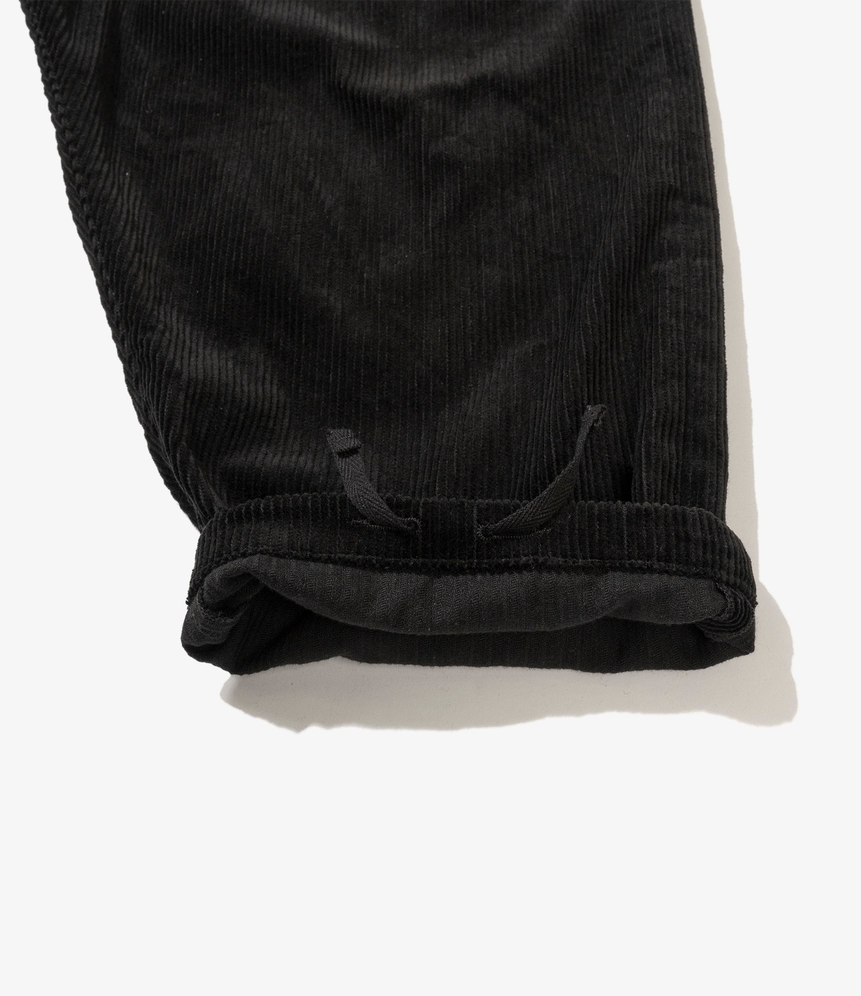 Sarrouel Pant - Black Cotton 8W Corduroy