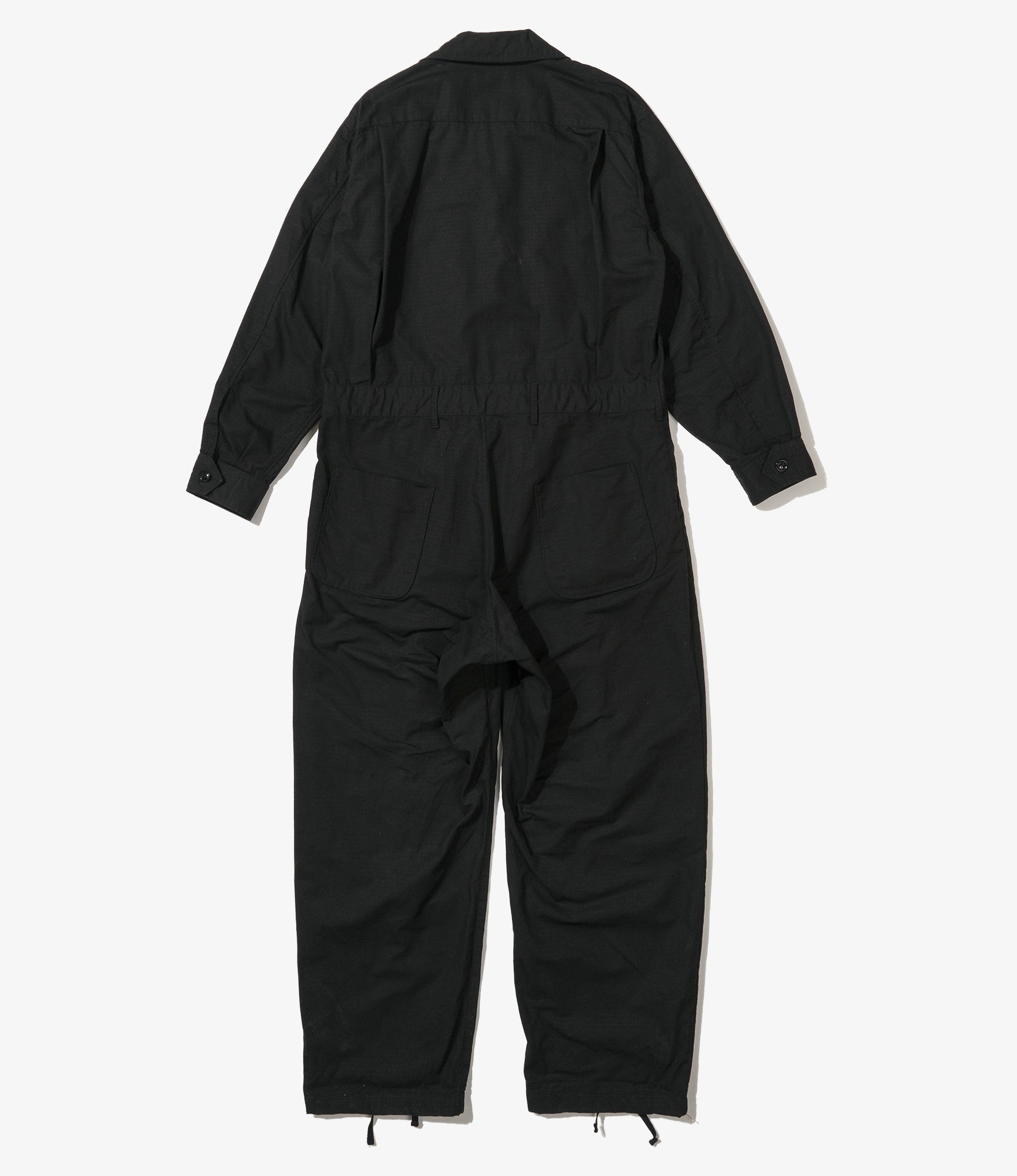 Siren Suit - Black Cotton Ripstop