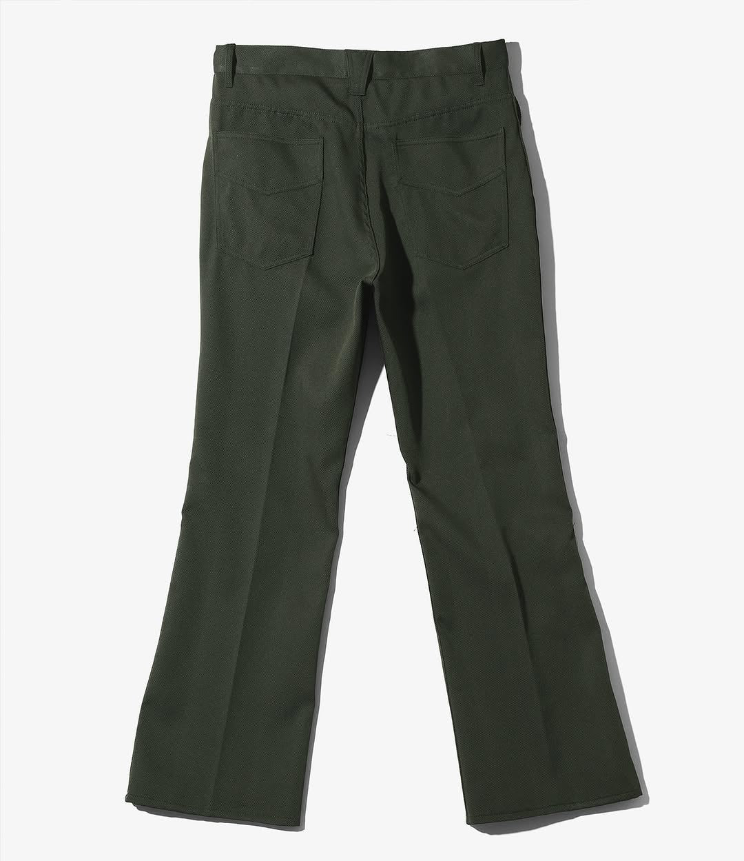 Boot-Cut Jean - Green - Poly Twill
