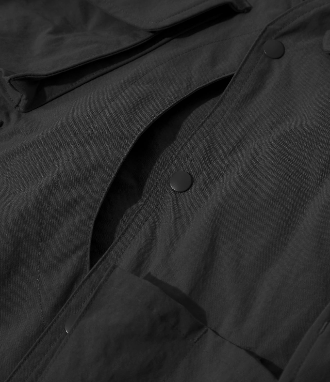 Tenkara Vest - Black - Nylon Oxford