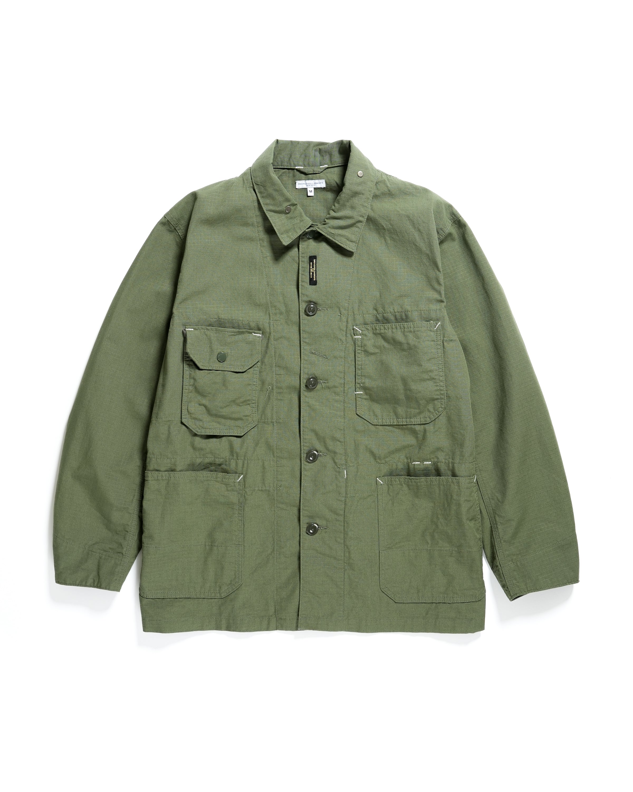 FU Coverall Jacket for Totem - Olive Cotton Ripstop