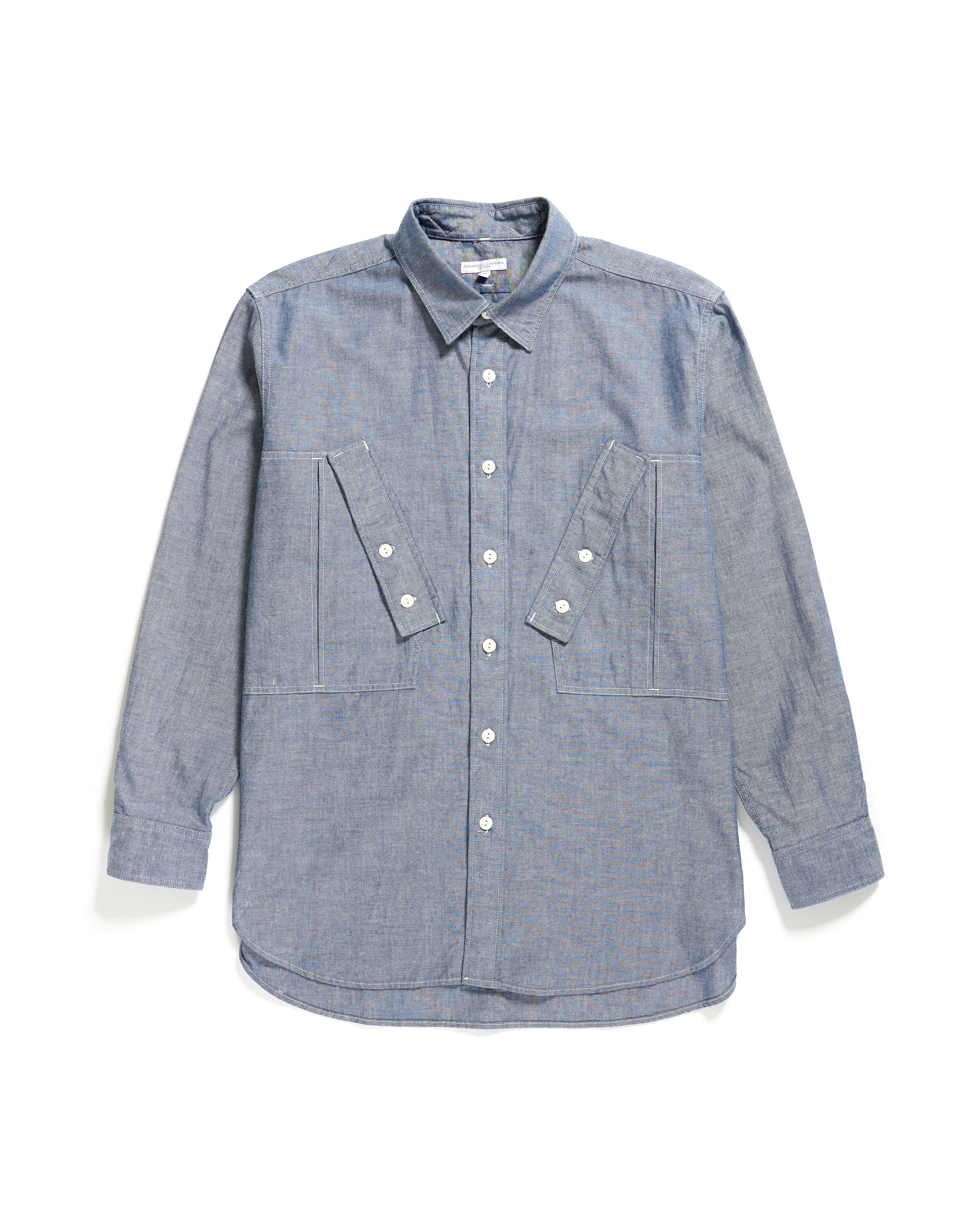 Field Shirt - Blue Cotton Chambray - NNY SP